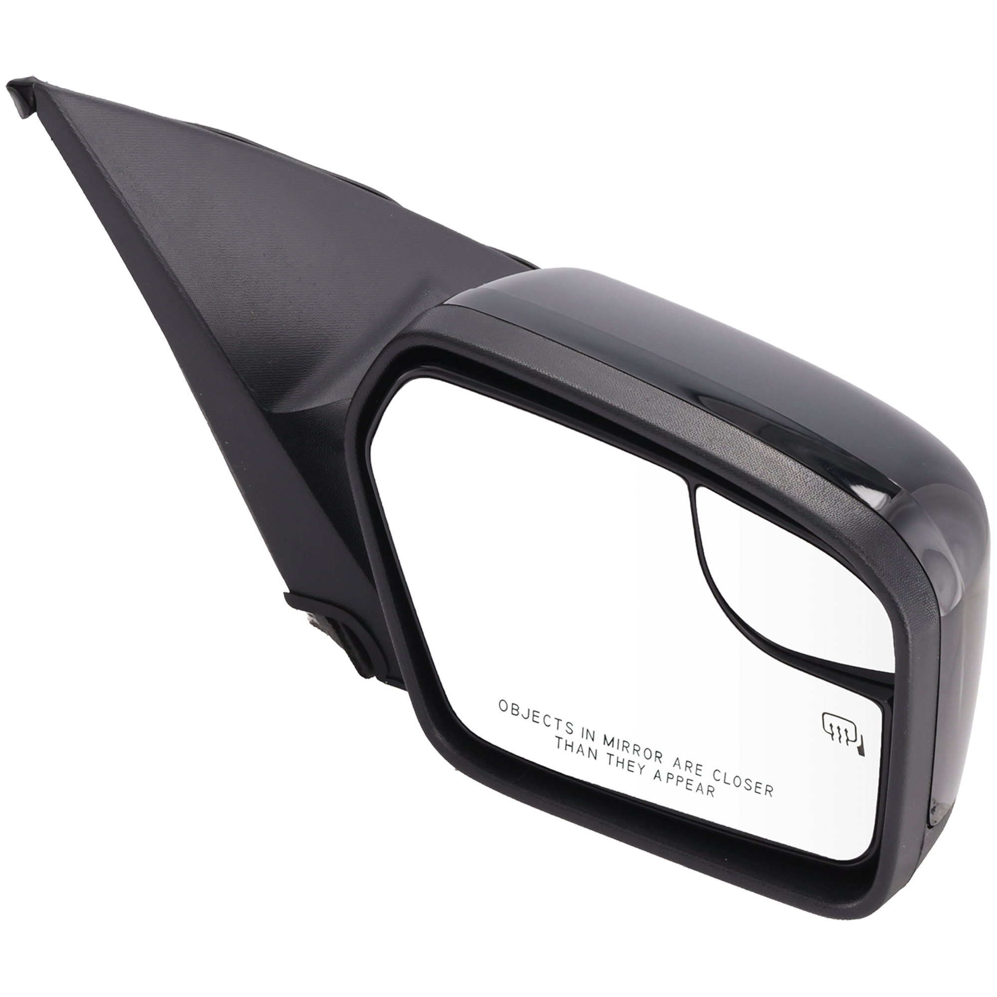 AM FUSION 11-12 MIRROR RH Power Non Folding Heated Paintable w Blind Spot Glass and Puddle Light SKU JFD255ER Partslink FO1321423 OEM BE5Z17682BA PFM