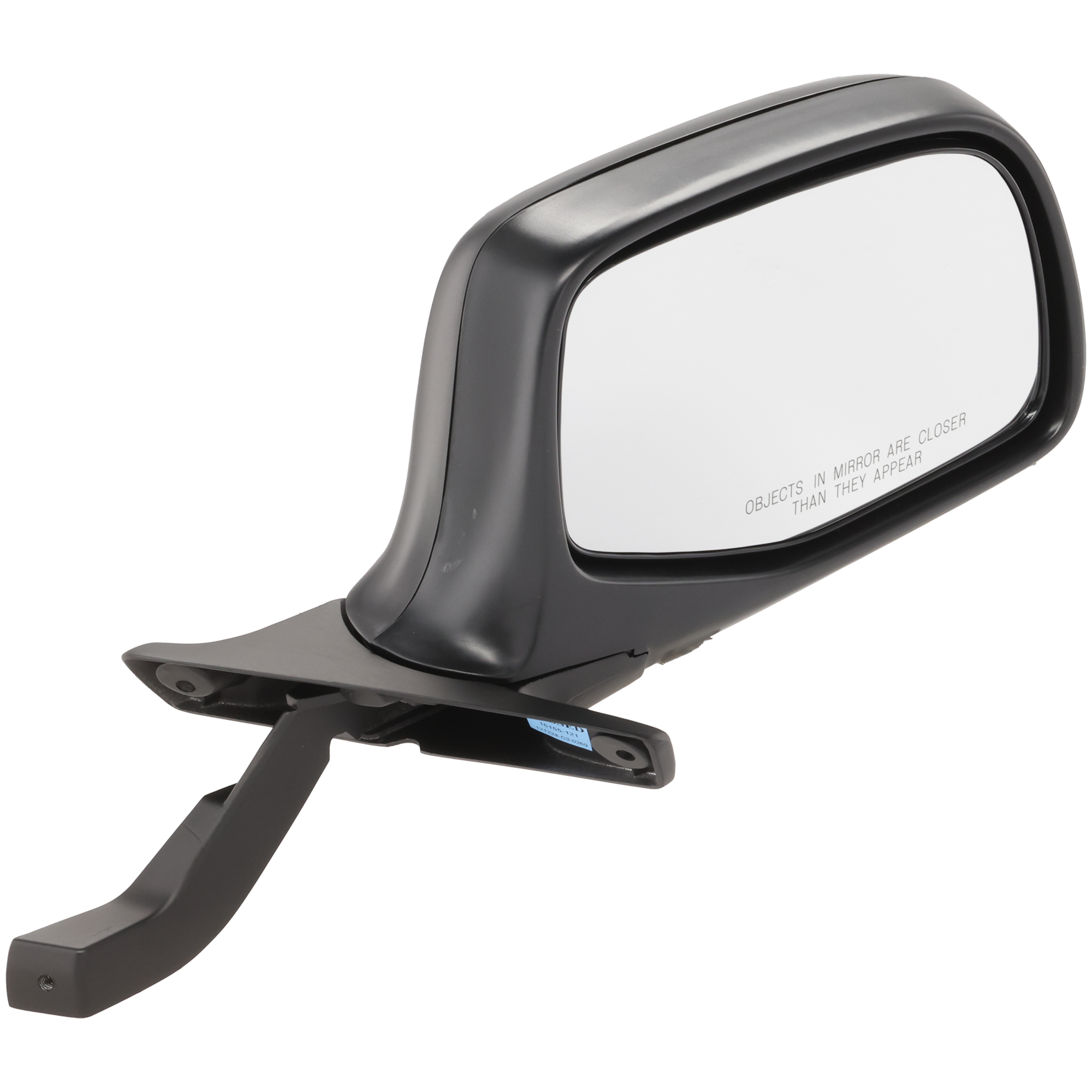 AM F SERIES 92-97 MIRROR RH Non Towing Manual Adjust Manual Folding Non Heated Chrome Paddle Style SKU JFD25R Partslink FO1321152 OEM F7TZ17682DAA