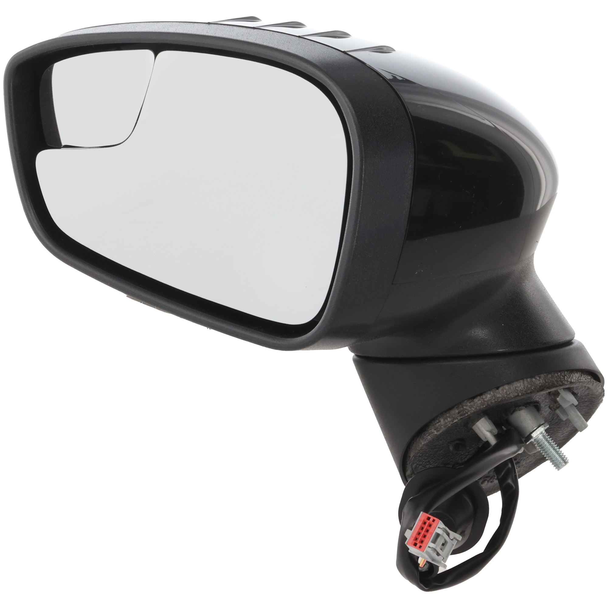 AM FIESTA 11-19 MIRROR LH Power Manual Folding Non Heated Paintable w Blind Spot Glass No Signal Light Exc. ST Model SKU JFD269EL Partslink FO1320458 OEM AE8Z17683A PFM