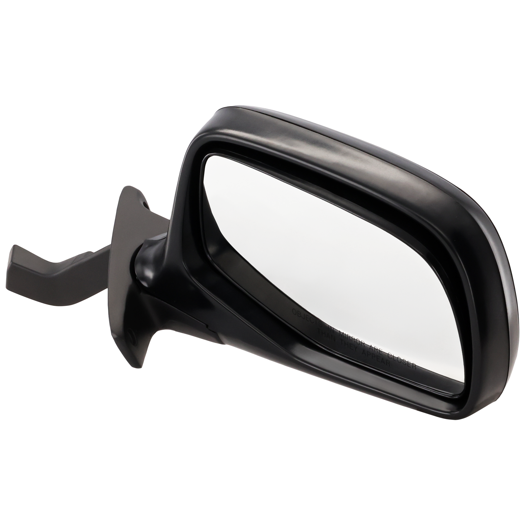 AM F SERIES 92-97 MIRROR RH Non Towing Manual Adjust Manual Folding Non Heated Paintable Paddle Style SKU JFD26R Partslink FO1321125 OEM F7TZ17682AAA