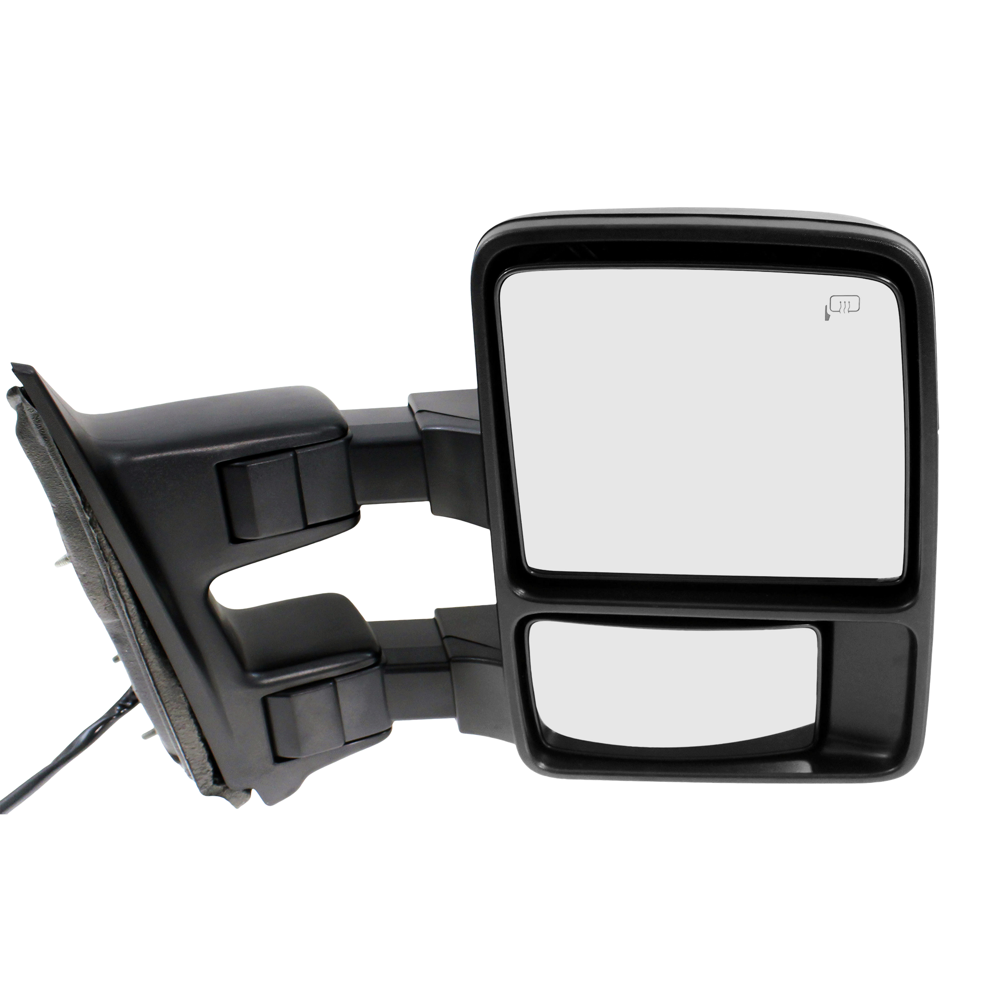 AM F SERIES SUPER DUTY 09-12 TOWING MIRROR RH Power Power Folding Heated Textured w Auto Extend and Signal Light No Memory w Side Marker SKU JFD276ER S Partslink FO1321487 OEM 9C3Z17682CA