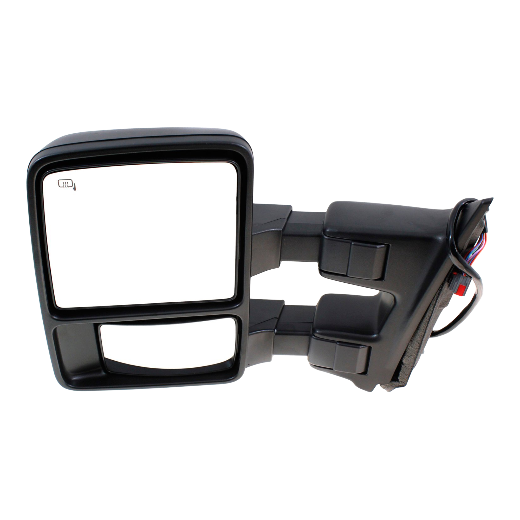 AM F SERIES SUPER DUTY 09-12 TOWING MIRROR LH Power Power Folding Heated Textured w Auto Extend Memory and Signal Light SKU JFD278EL S Partslink FO1320488 OEM 9C3Z17683FA