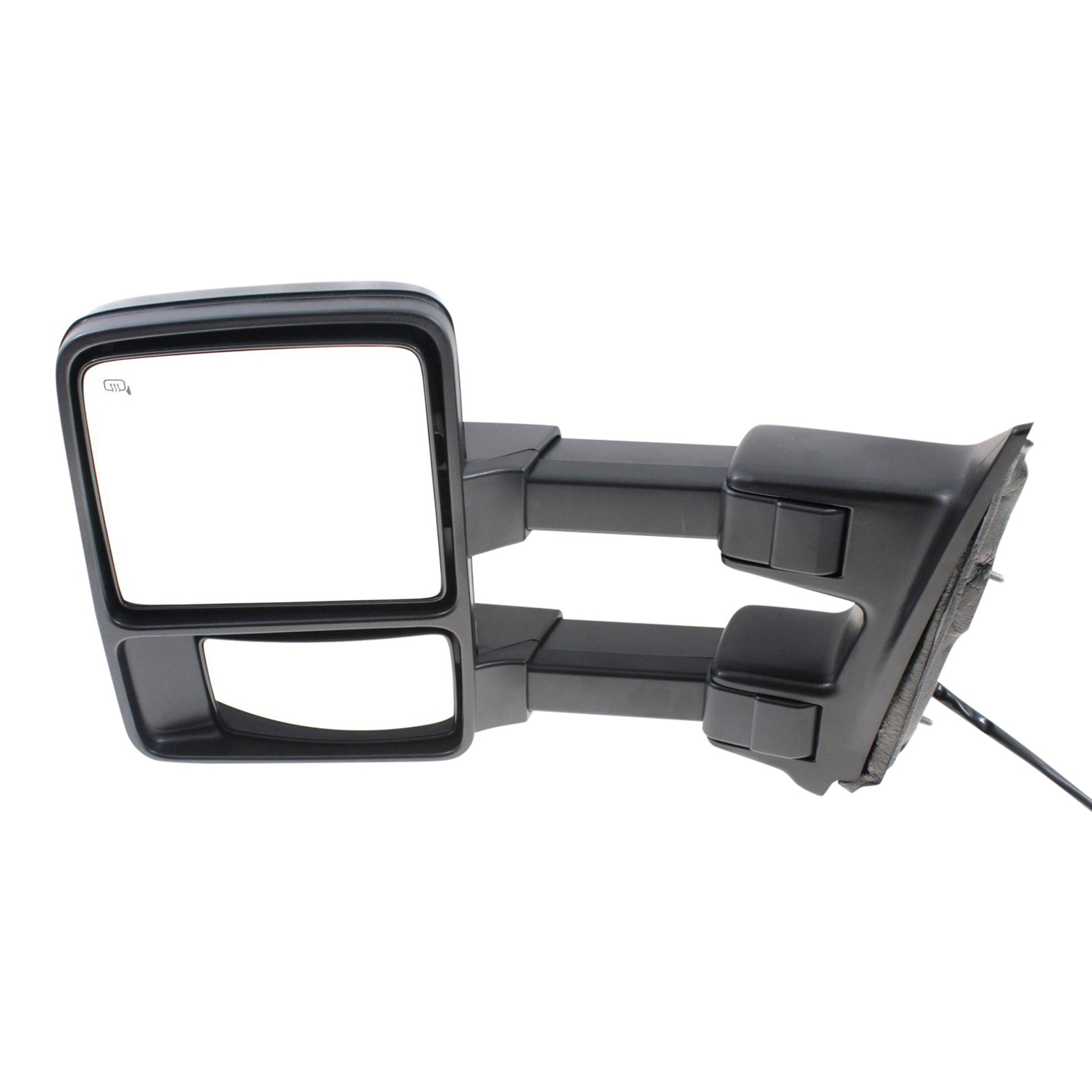 AM F SERIES SUPER DUTY 08-09 TOWING MIRROR LH Power Power Folding Heated Chrome Paintable 2 Caps w Auto Extend Memory and Signal Light SKU JFD281EL S Partslink FO1320428 OEM 8C3Z17683DB PFM 7C3Z17683MA