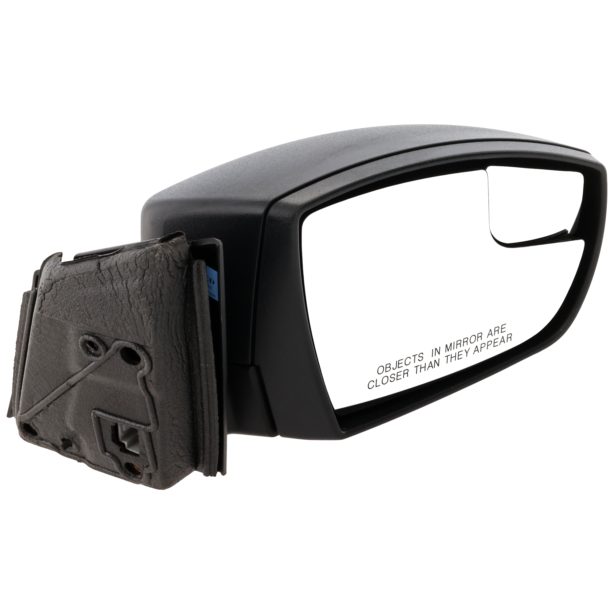 AM FOCUS 15-18 MIRROR RH Power Manual Folding Non Heated Textured w Blind Spot Glass No Puddle and Signal Lights Sedan SKU JFD294ER OEM F1EZ17682L F1EZ17682A