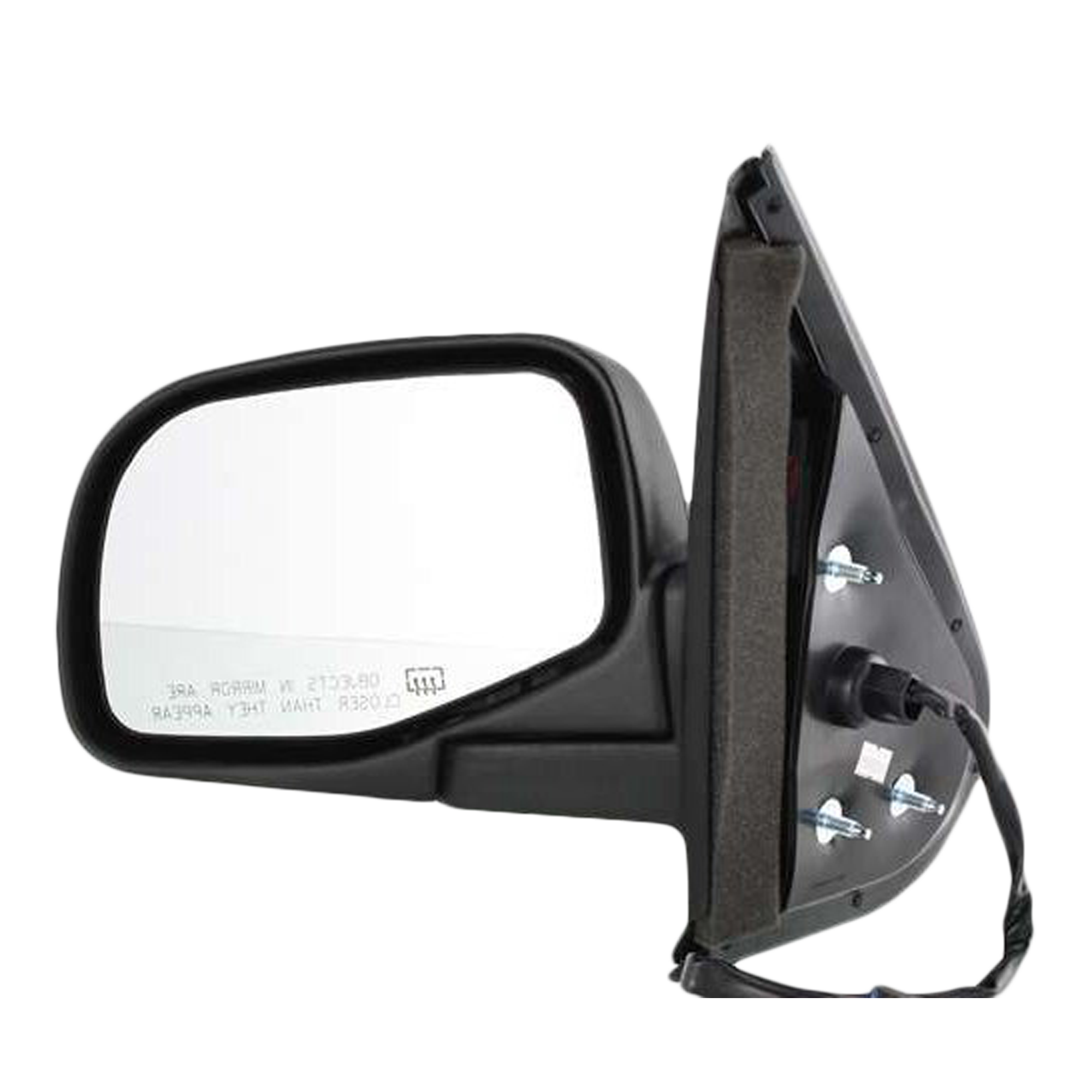 AM EXPLORER 95-01 MIRROR LH Power Manual Folding Heated Textured No Puddle Light SKU JFD33EL Partslink FO1320168 OEM F5TZ17683C