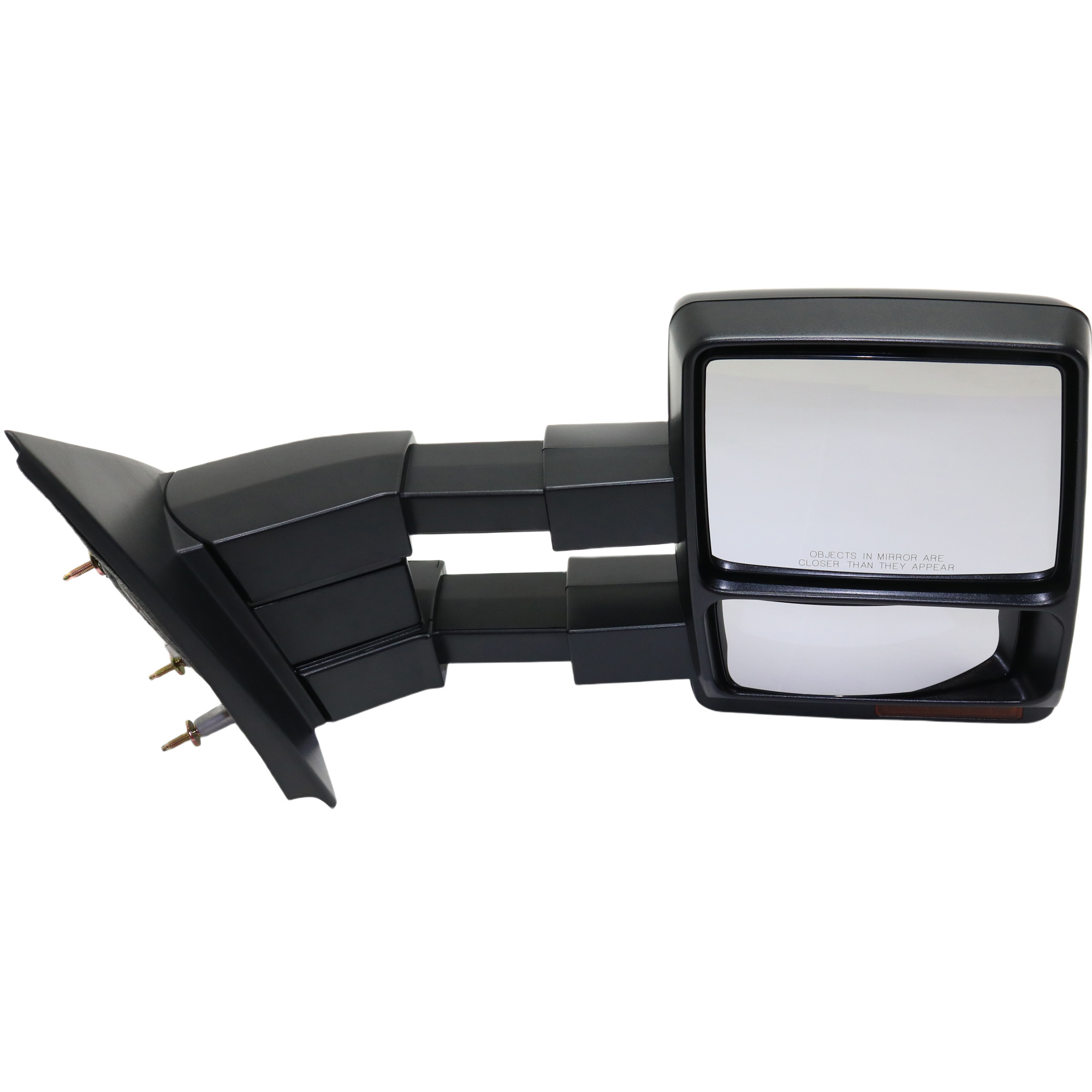 AM F 150-07-08 TOWING MIRROR RH Power Manual Folding Heated Paintable w In housing Signal Light No Auto dimming BSD and Memory SKU JFD370ER S Partslink FO1321387 OEM 7L3Z17682CB