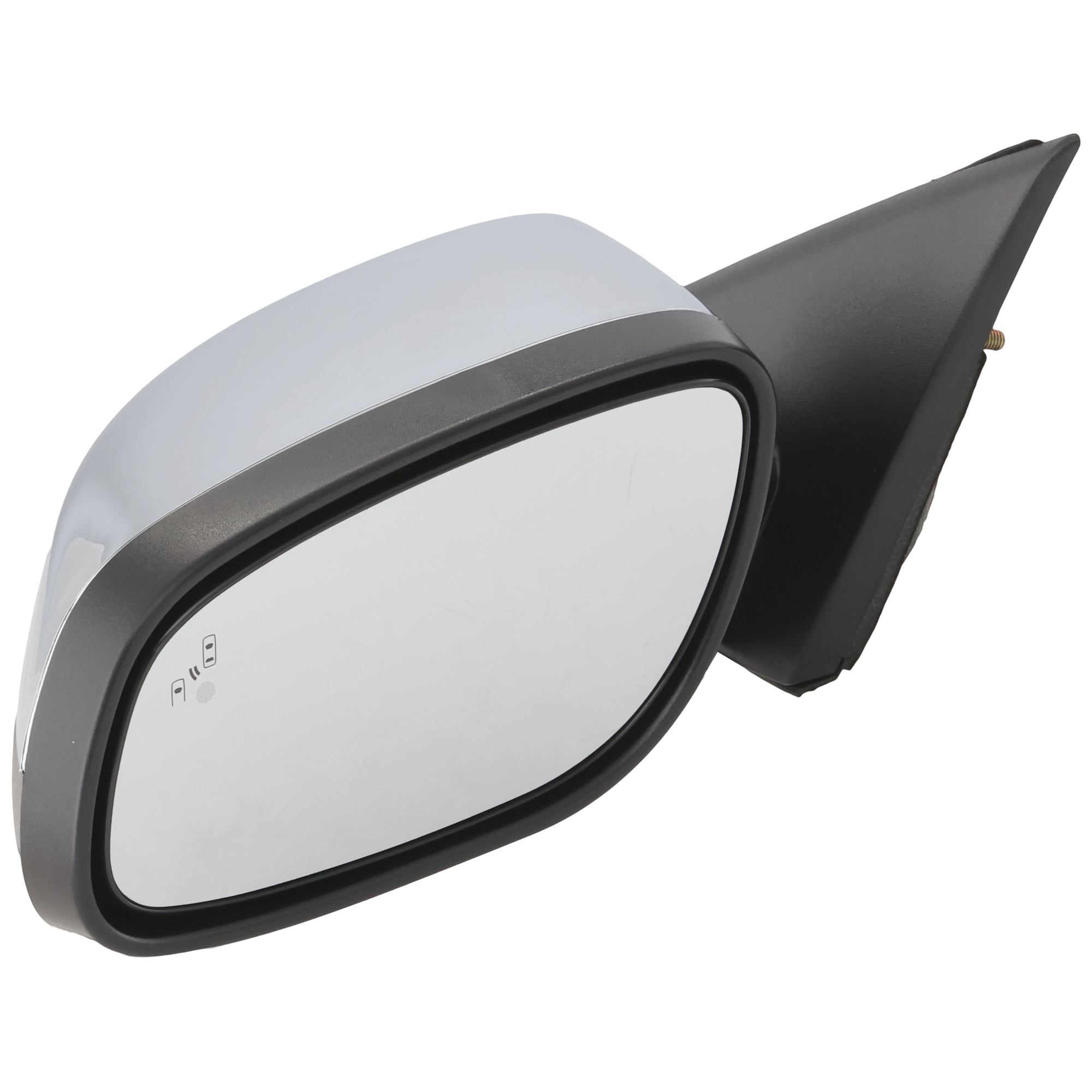 AM TAURUS 10-19 MIRROR LH Power Manual Folding Heated Chrome w BSD Memory Puddle Light and Signal Light Limited SHO Models SKU JFD383CL S Partslink FO1320646 OEM AG1Z17683F AG1Z17D743CA
