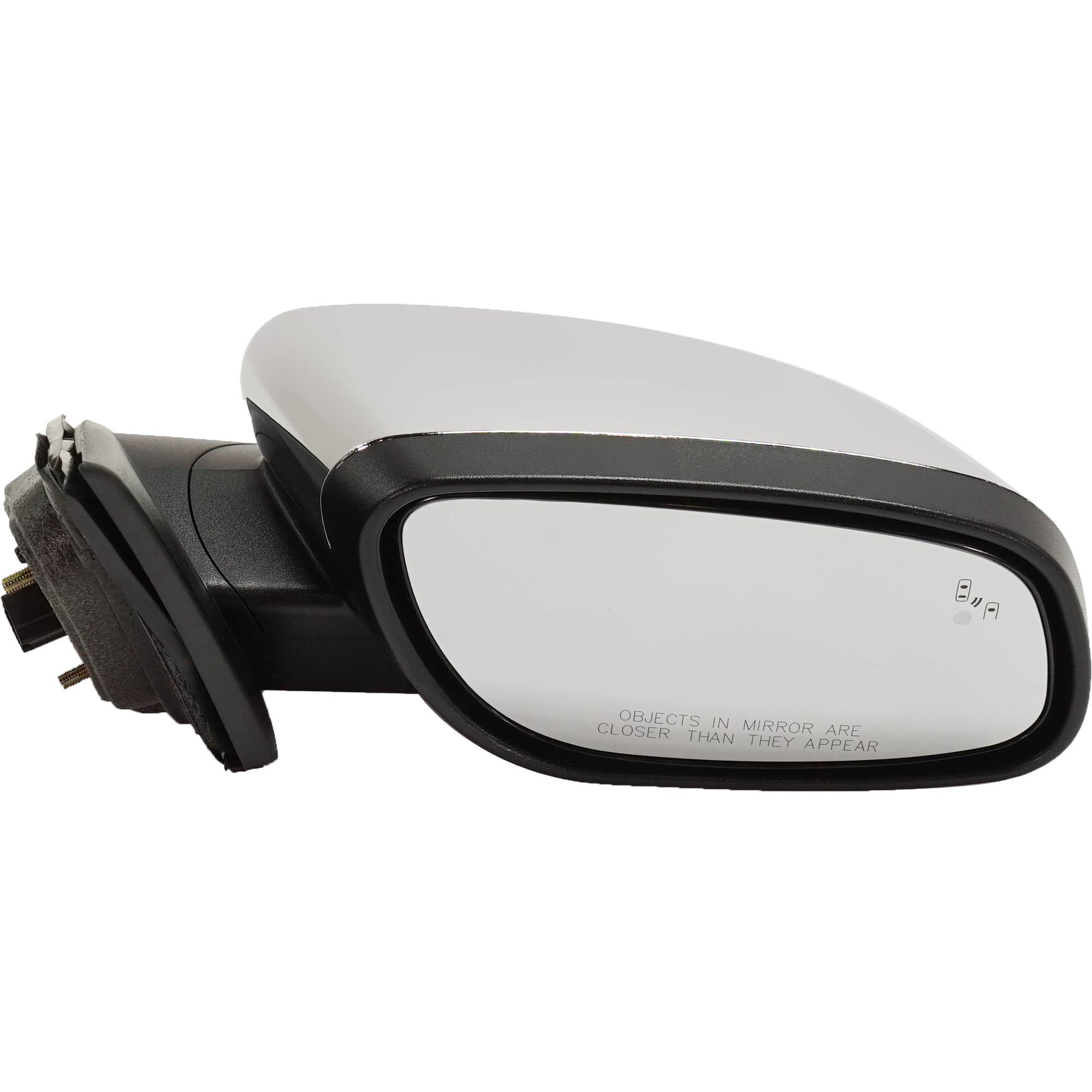 AM TAURUS 10-19 MIRROR RH Power Manual Folding Heated Chrome w BSD Memory Puddle Light and Signal Light Limited SHO Models SKU JFD383CR S Partslink FO1321646 OEM AG1Z17682E AG1Z17D742CA