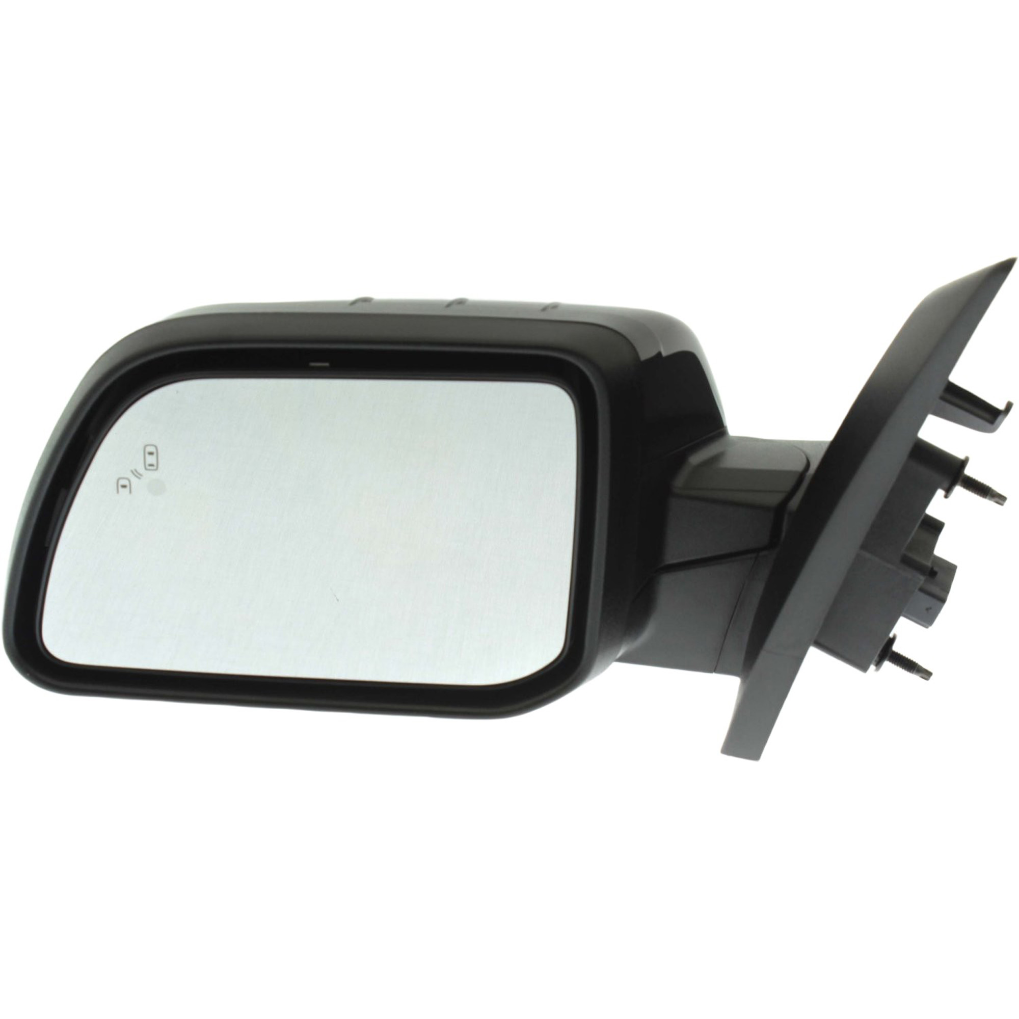 AM EDGE 11-14 MIRROR LH Power Manual Folding Heated Paintable w BSD in Glass and Memory No Auto dimming and Signal Light SKU JFD42EL Partslink FO1320501 OEM CT4Z17683GAPTM CT4Z17683DAPTM