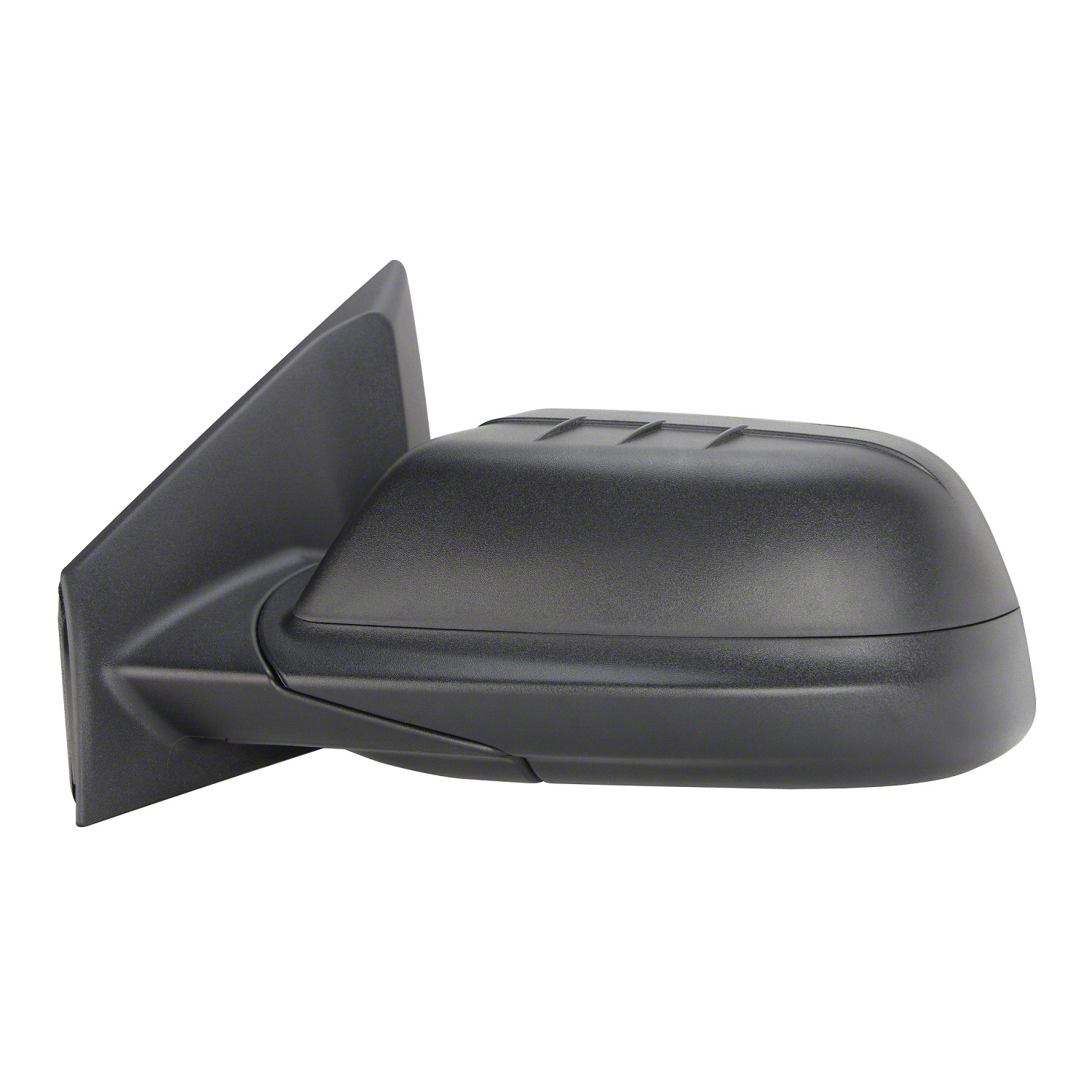 AM EDGE 11-14 MIRROR LH Power Manual Folding Non Heated Textured w Blind Spot Glass From 2-8-11 SKU JFD495EL Partslink FO1320454 OEM CT4Z17683AA