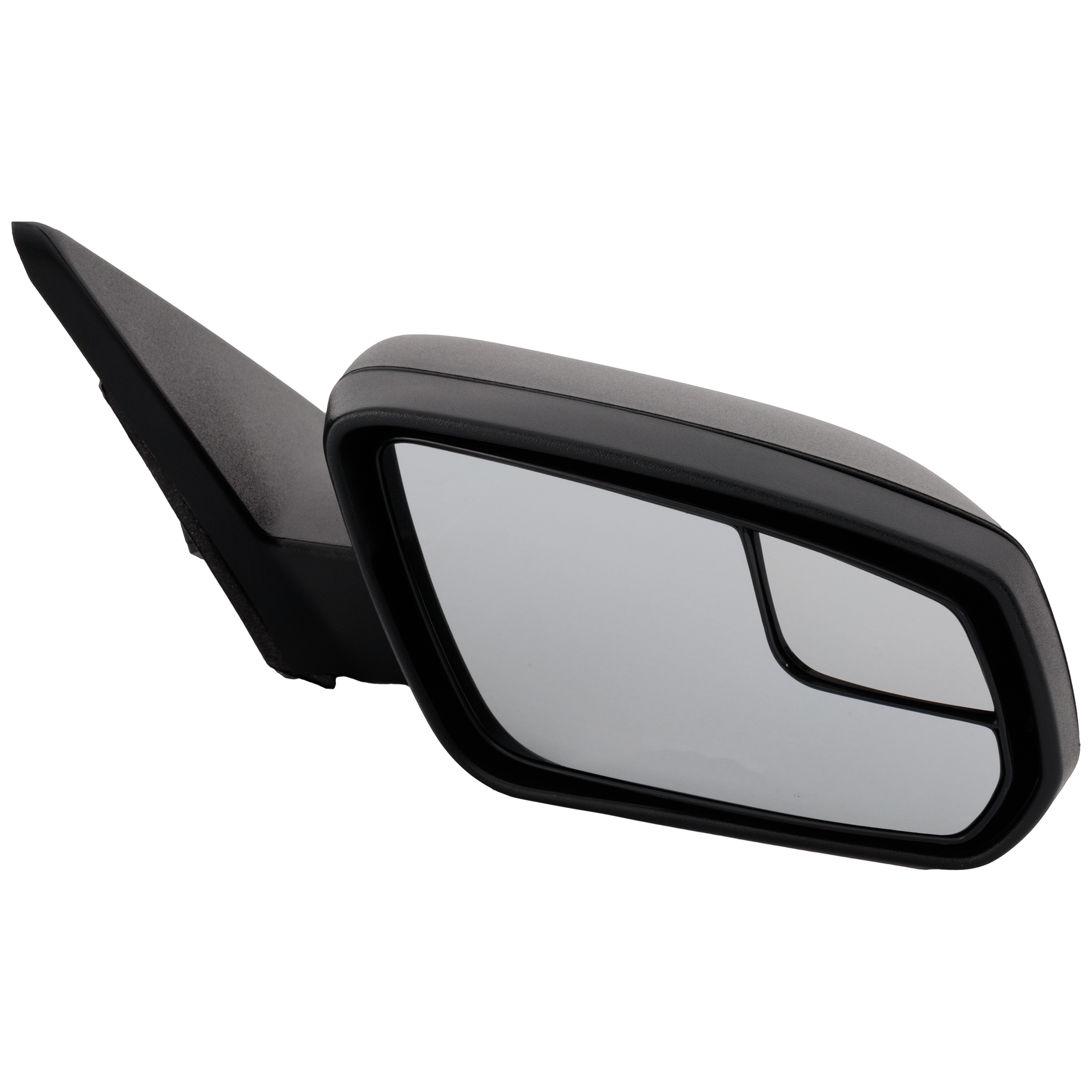 AM MUSTANG 13-14 MIRROR RH Power Manual Folding Non Heated Textured w Blind Spot Detection in Glass No Auto dimming Memory Signal Light Puddle Light Base Model SKU JFD499ER Partslink FO1321451 OEM DR3Z17682AA PFM