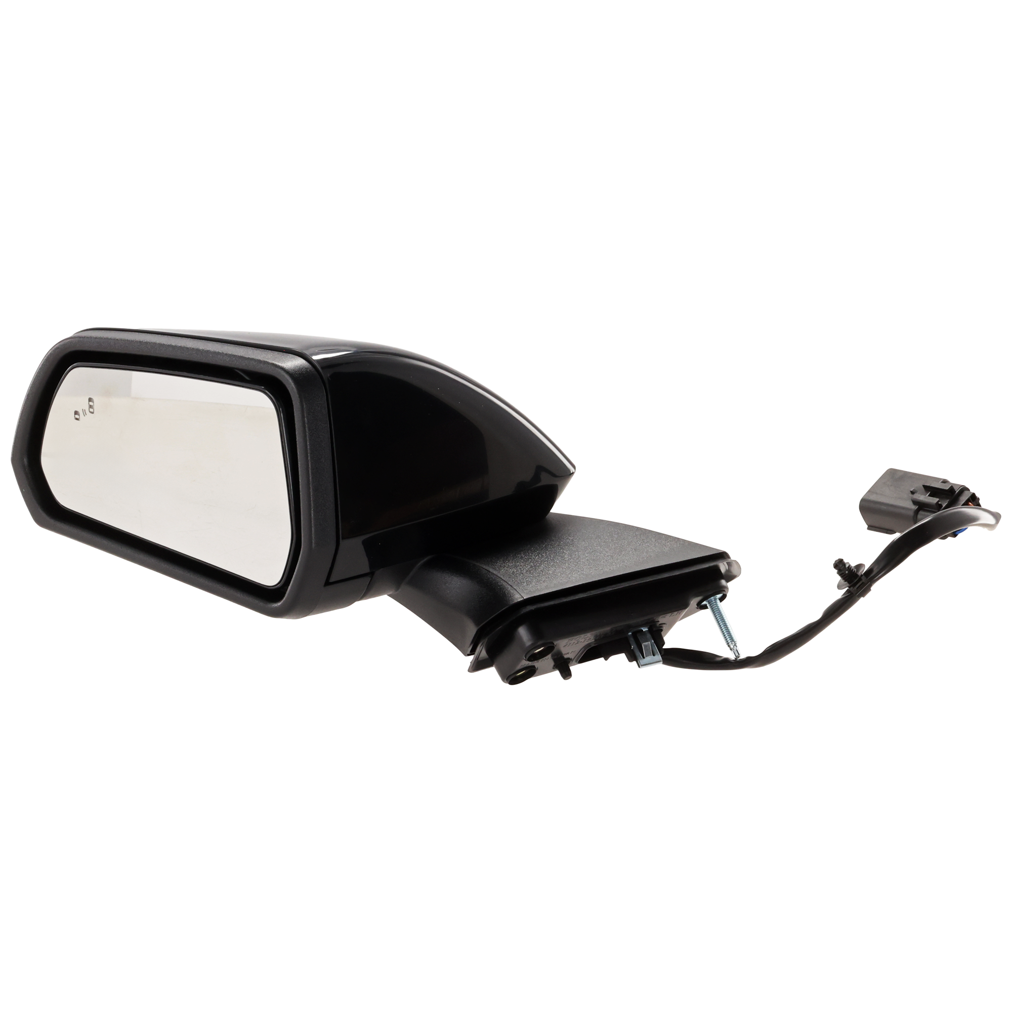 AM MUSTANG 24-25 MIRROR LH Power Manual Folding Heated Paintable w BSD and Puddle Light No Signal Light Convertible Coupe EcoBoost Premium GT Premium Models SKU JFD558EL Partslink FO1320758 OEM PR3Z17683B PFM
