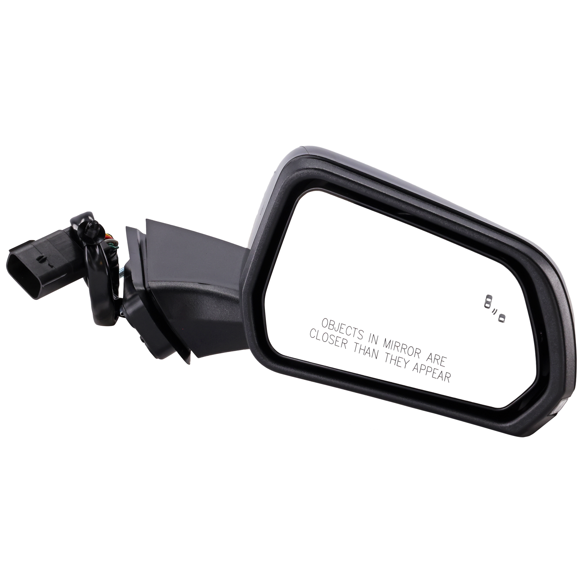AM MUSTANG 24-25 MIRROR RH Power Manual Folding Heated Paintable w BSD Memory Puddle Light and Signal Light Convertible Coupe EcoBoost Premium GT Premium Models SKU JFD559ER Partslink FO1321759 OEM PR3Z17682C PFM