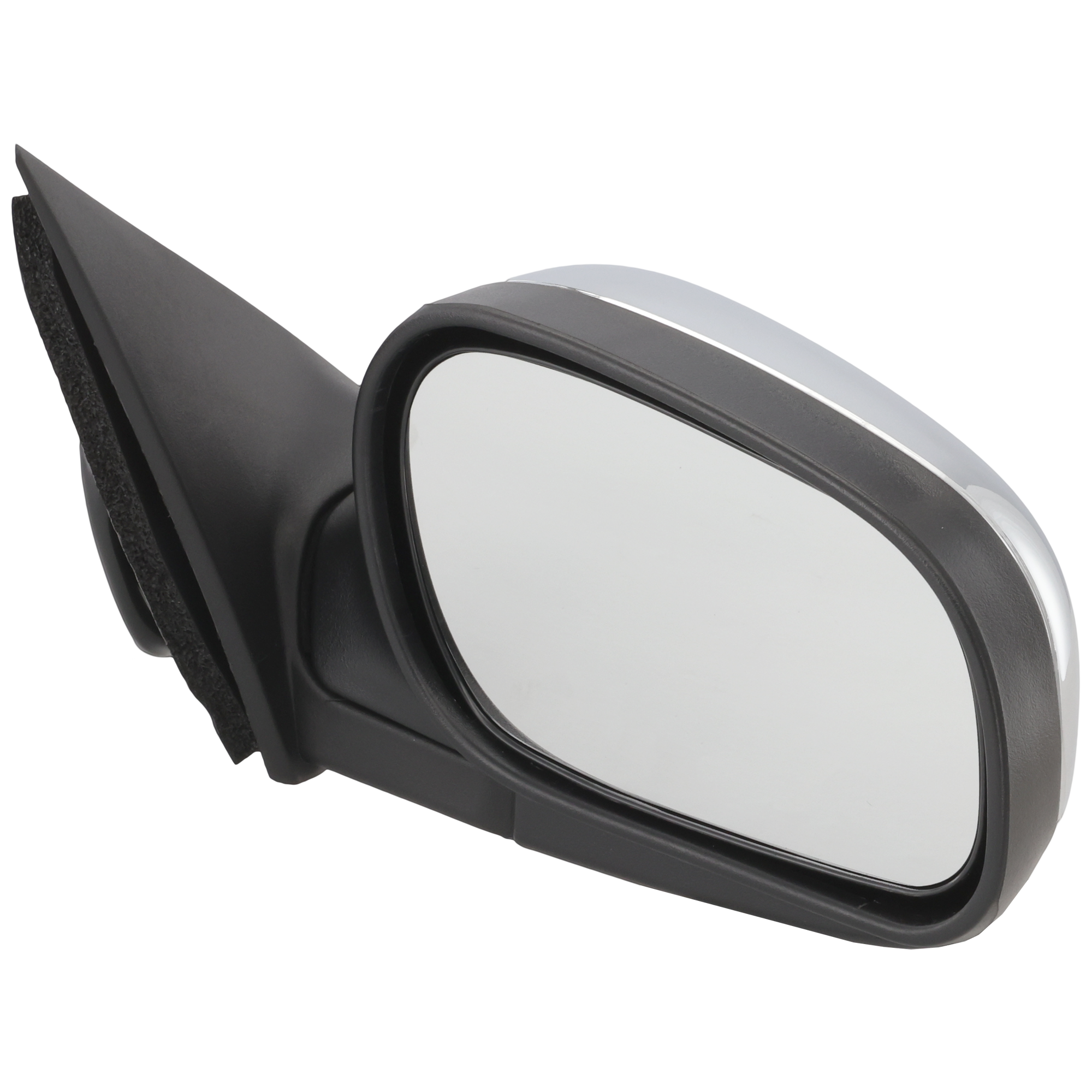 AM CROWN VICTORIA 98-01-03-08 MIRROR RH Power Manual Folding Non Heated Chrome No Auto dimming BSD Memory and Signal Light SKU JFD60ER C Partslink FO1321415 OEM 6W7Z17682AA PFM