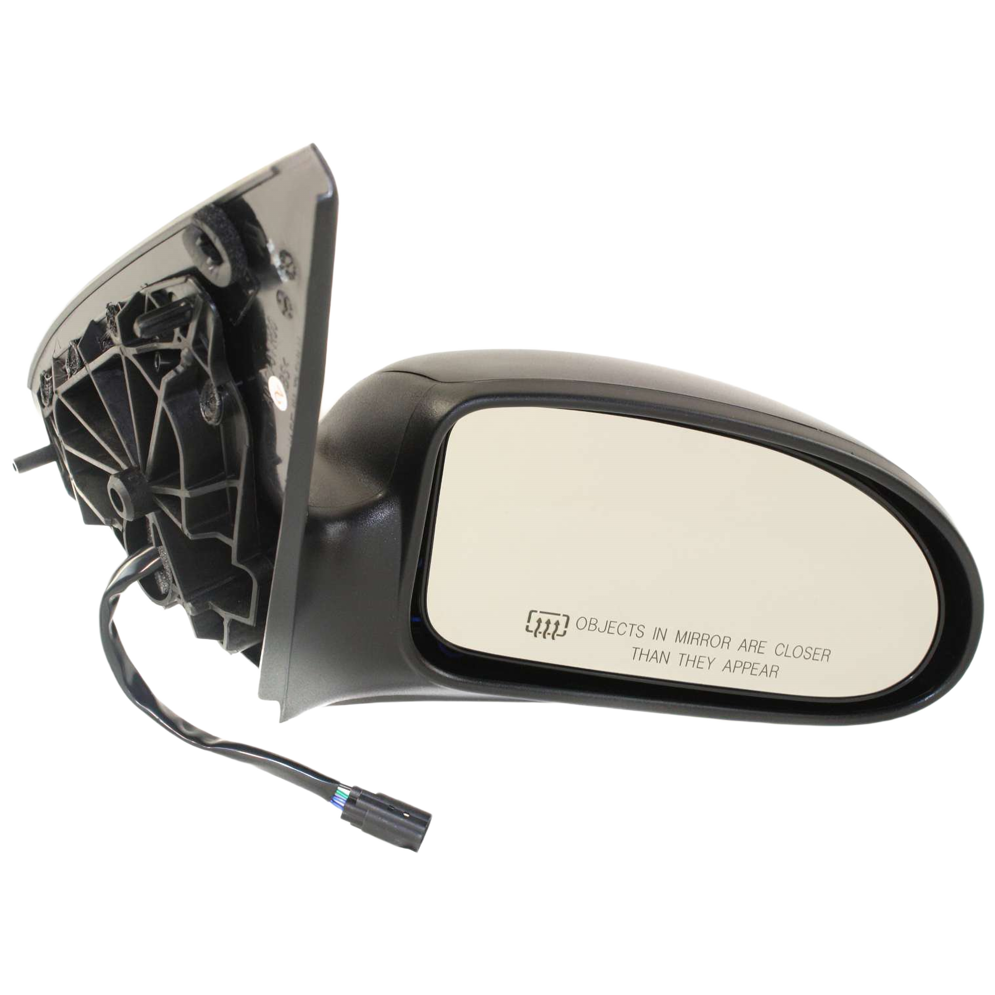 AM FOCUS 03-07 MIRROR RH Power Non Folding Heated Textured Exc. ST SVT Models SKU JFD80ER Partslink FO1321228 OEM 6S4Z17682CA