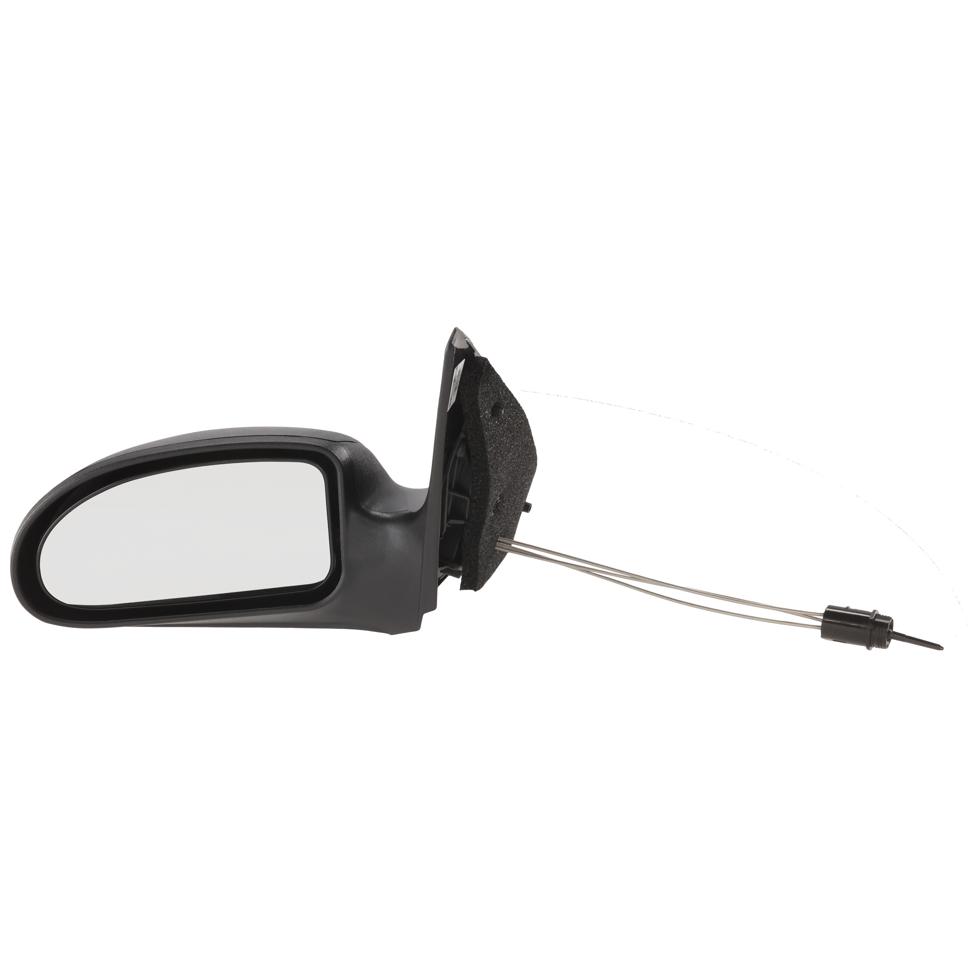 AM FOCUS 03-07 MIRROR LH Manual Adjust Non Folding Non Heated Textured SKU JFD80L Partslink FO1320239 OEM 6S4Z17683AA