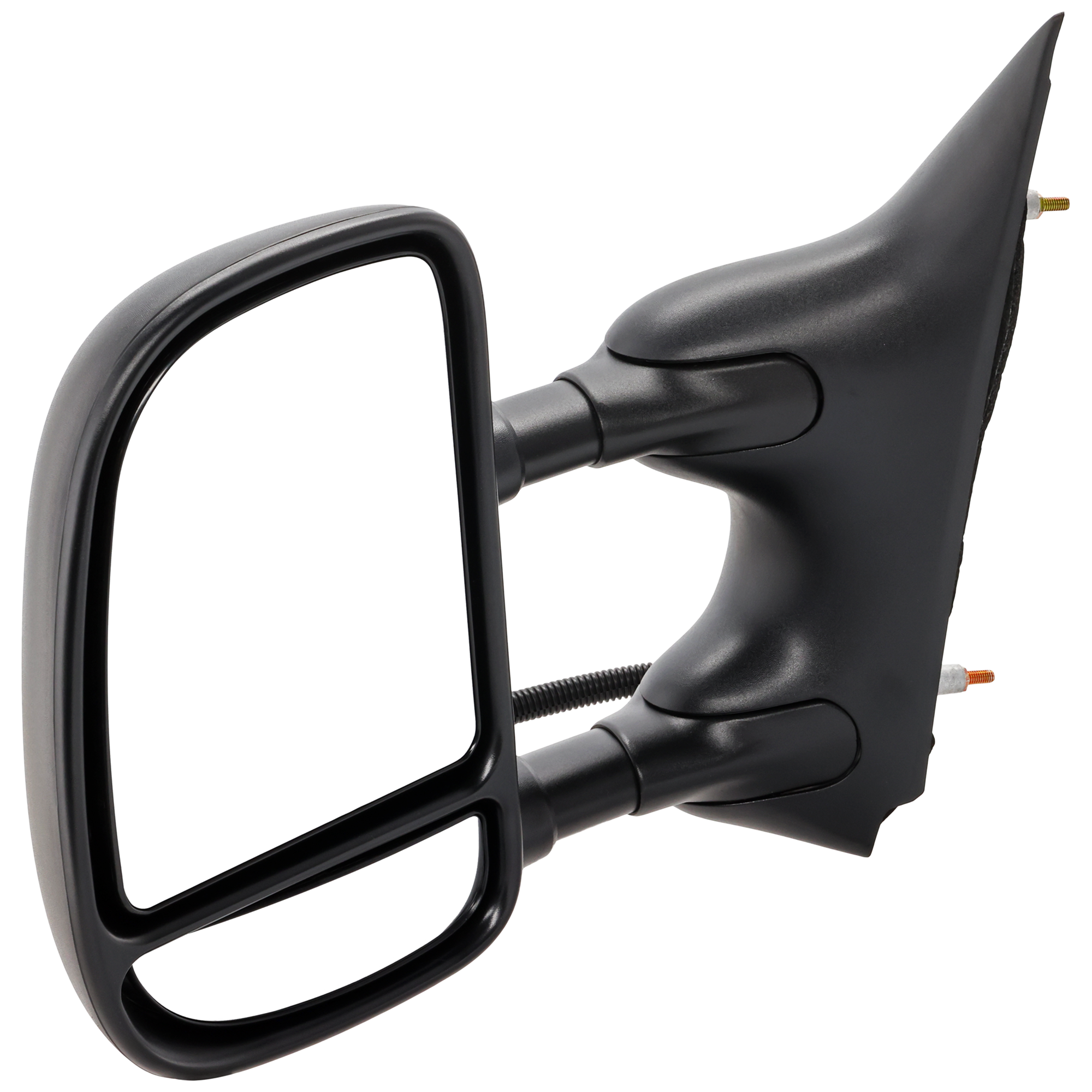 AM ECONOLINE VAN 02-08 TOWING MIRROR LH Power Manual Folding Non Heated Textured No Auto dimming and Signal Light 4 Bolt Mount SKU JFD84EL Partslink FO1320237 OEM 7C2Z17683CA