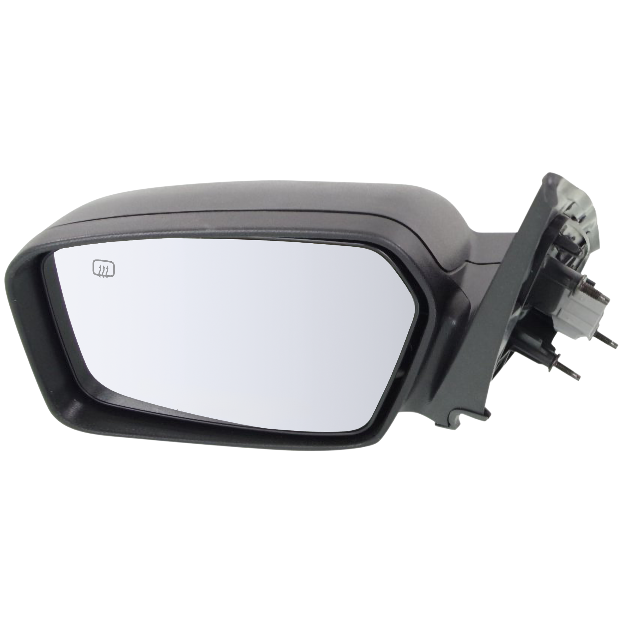 AM FUSION 06-12 MILAN 06-11 MIRROR LH Power Non Folding Heated Paintable Textured 2 Caps w Puddle Light SKU JFD91EL Partslink FO1320267 FO1320423 FO1320424 OEM 6E5Z17683B BE5Z17683BA PFM