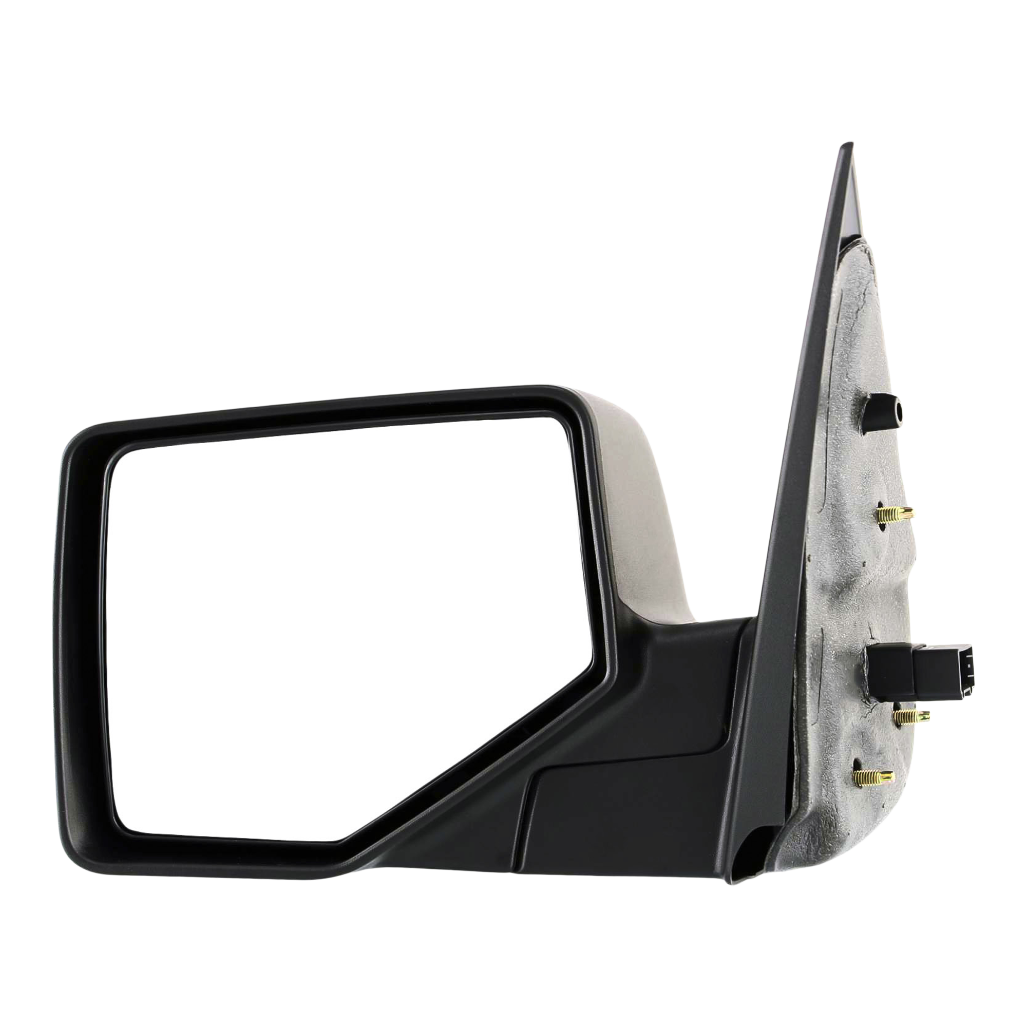 AM EXPLORER 06-10 MIRROR LH Power Manual Folding Non Heated Chrome Paintable 2 Caps w Puddle Light SKU JFD99EL Partslink FO1320279 FO1320417 OEM 6L2Z17683DAA PFM