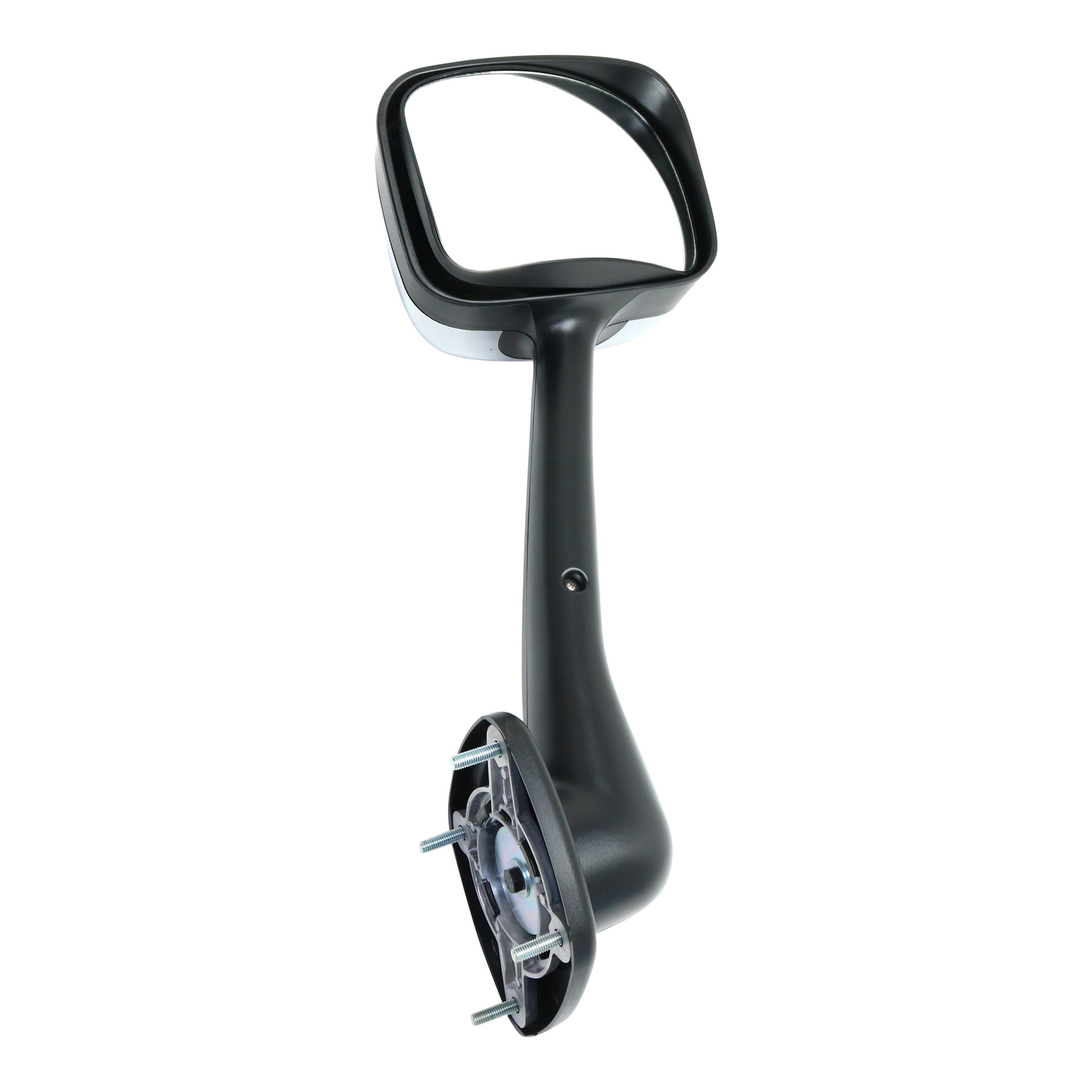 AM FREIGHTLINER CASCADIA 08-17 HOOD MIRROR RH Manual Adjust Non Heated Chrome Manual Folding SKU JFL12CR HD OEM A2266565003
