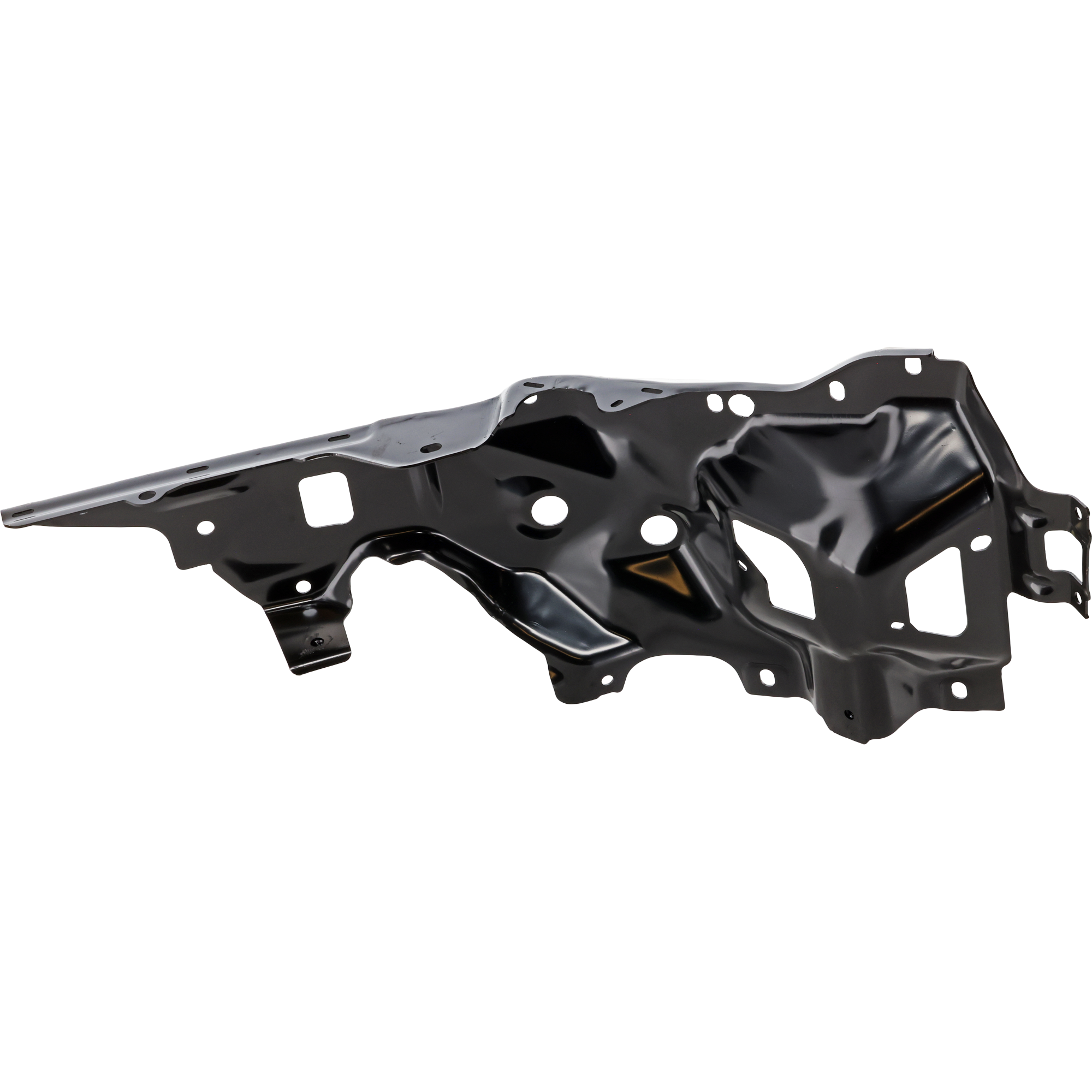 AM SIERRA 2500 HD 3500 HD 24-24 FRONT BUMPER BRACKET RH Outer Impact Bar AT4 Denali Pro SLE SLT AT4X w o AEV Edition Models Crew Extended Regular Cab CAPA SKU JG01310009Q Partslink GM1067227C OEM 84914530