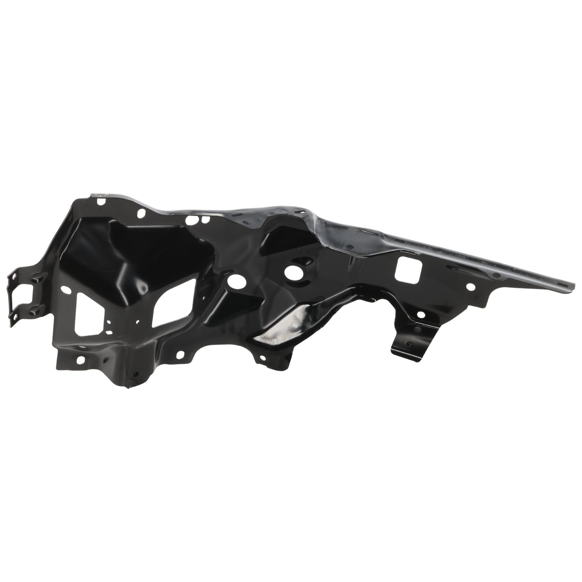 AM SIERRA 2500 HD 3500 HD 24-24 FRONT BUMPER BRACKET LH Outer Impact Bar AT4 Denali Pro SLE SLT AT4X w o AEV Edition Models Crew Extended Regular Cab CAPA SKU JG01310010Q Partslink GM1066227C OEM 84914529
