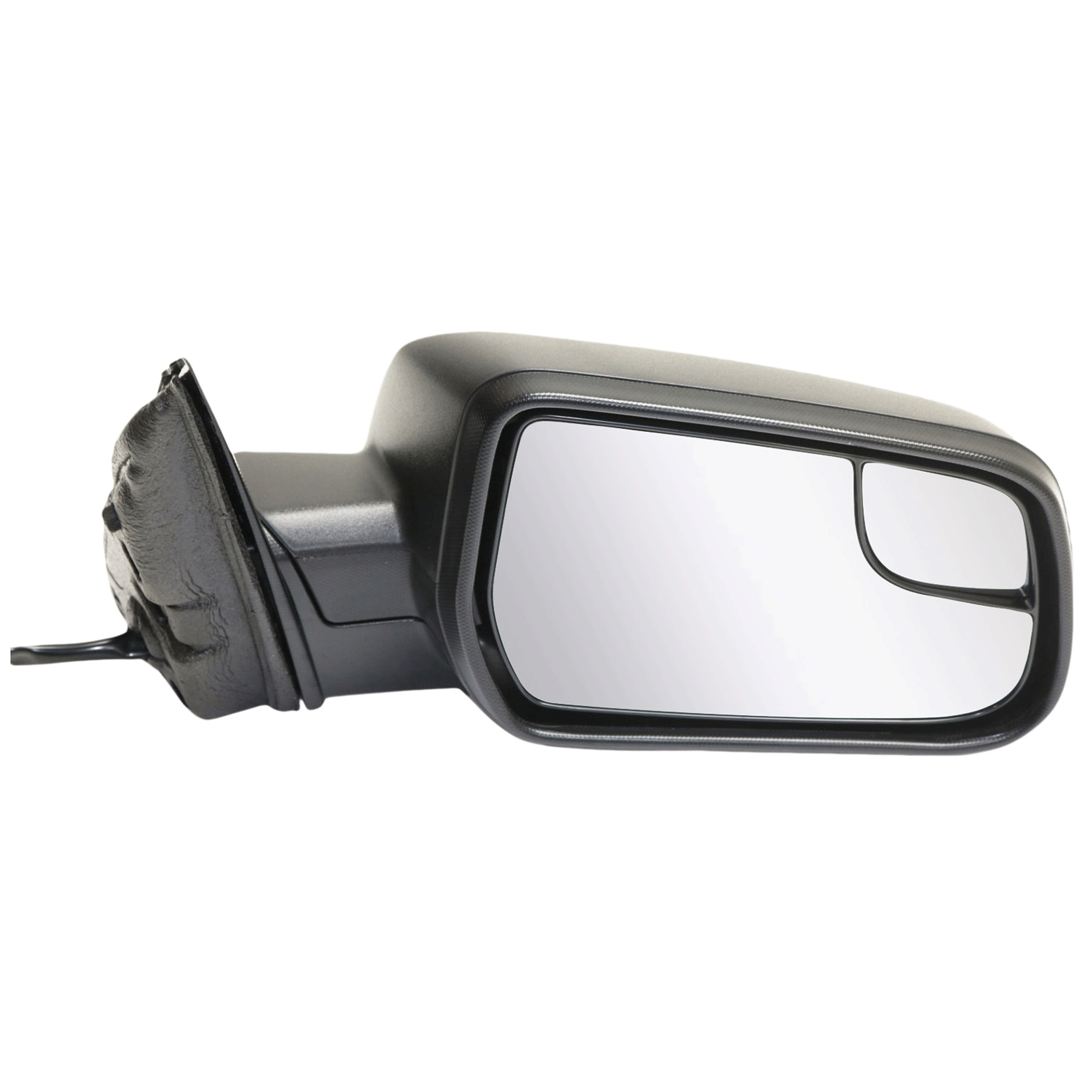AM EQUINOX TERRAIN 10-17 MIRROR RH Power Non Heated Manual Folding Textured Black w Blind Spot Glass No Auto dimming Memory and Signal Light SKU JGM102ER Partslink GM1321452 OEM 22818263