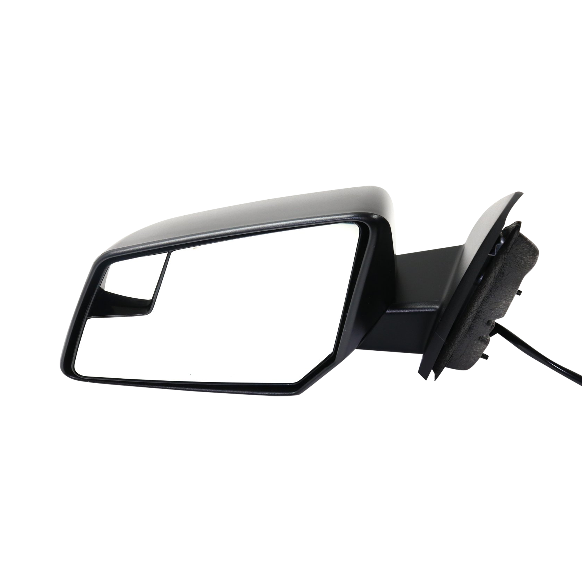 AM ACADIA 13-15 MIRROR LH Power Non Heated Manual Folding Textured Black w Blind Spot Glass No Auto dimming Memory and Signal Light SKU JGM105EL Partslink GM1320475 OEM 23130953