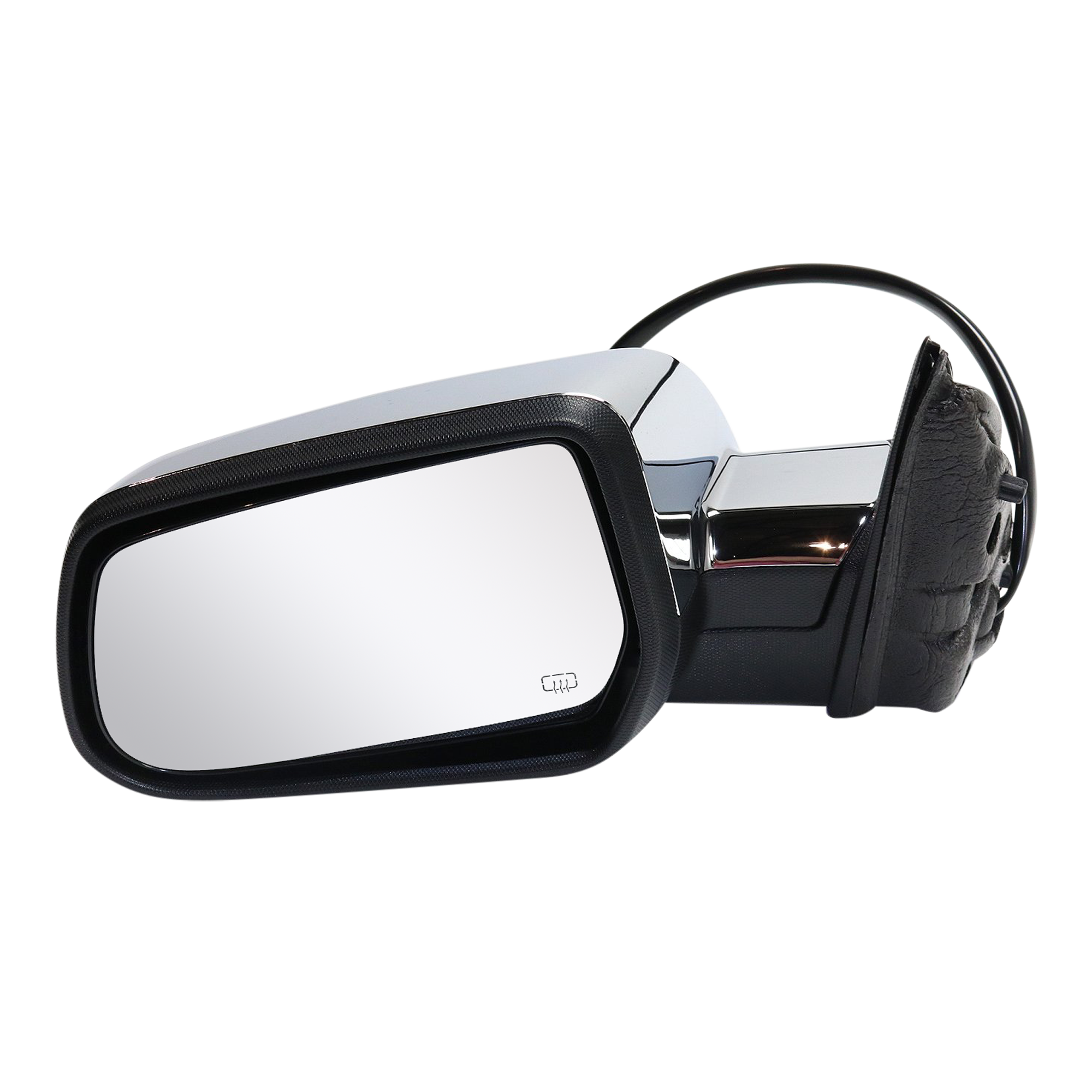 AM EQUINOX TERRAIN 15-17 MIRROR LH Power Manual Folding Heated Chrome No Auto dimming BSD Memory and Signal Light Equinox LT Model SKU JGM110CL Partslink GM1320476 OEM 23467320