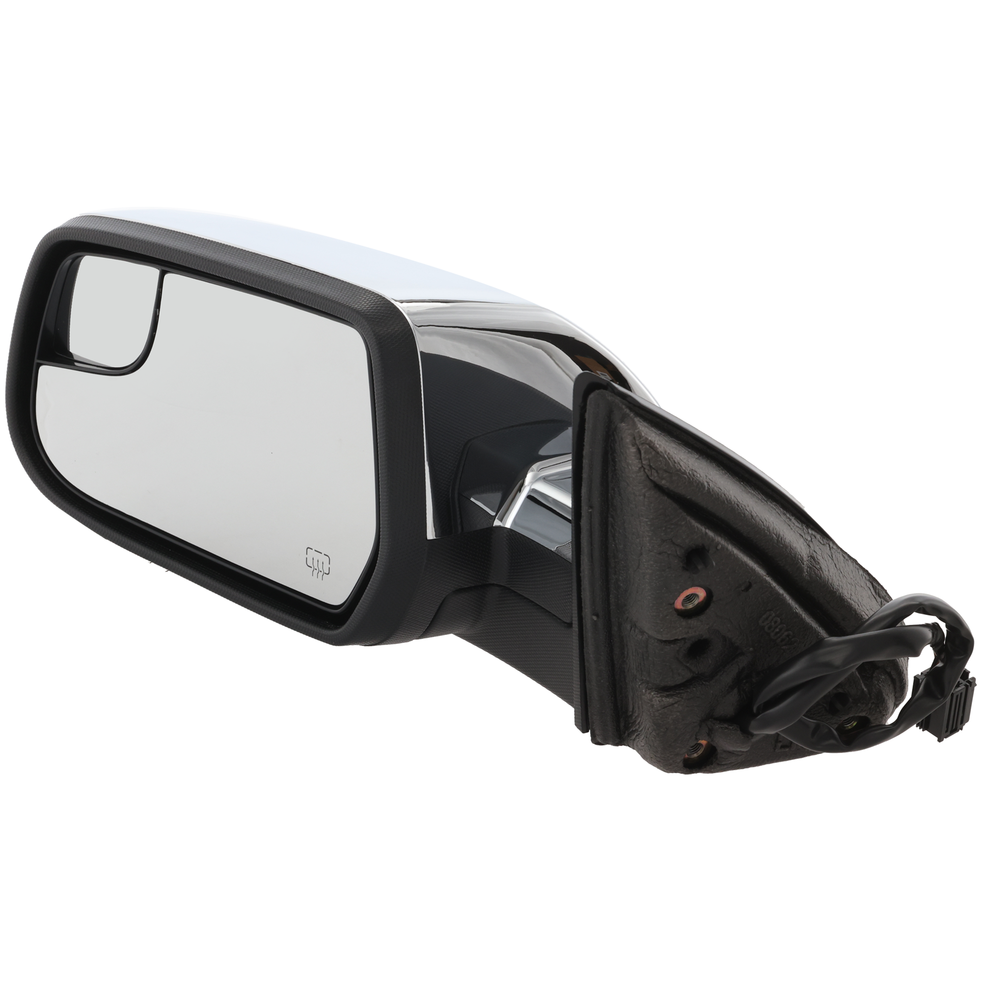 AM EQUINOX TERRAIN 10-17 MIRROR LH Power Manual Folding Heated Chrome No Auto dimming BSD Memory and Signal Light SKU JGM113CL OEM 23153003 PFM 22818267 PFM 2346