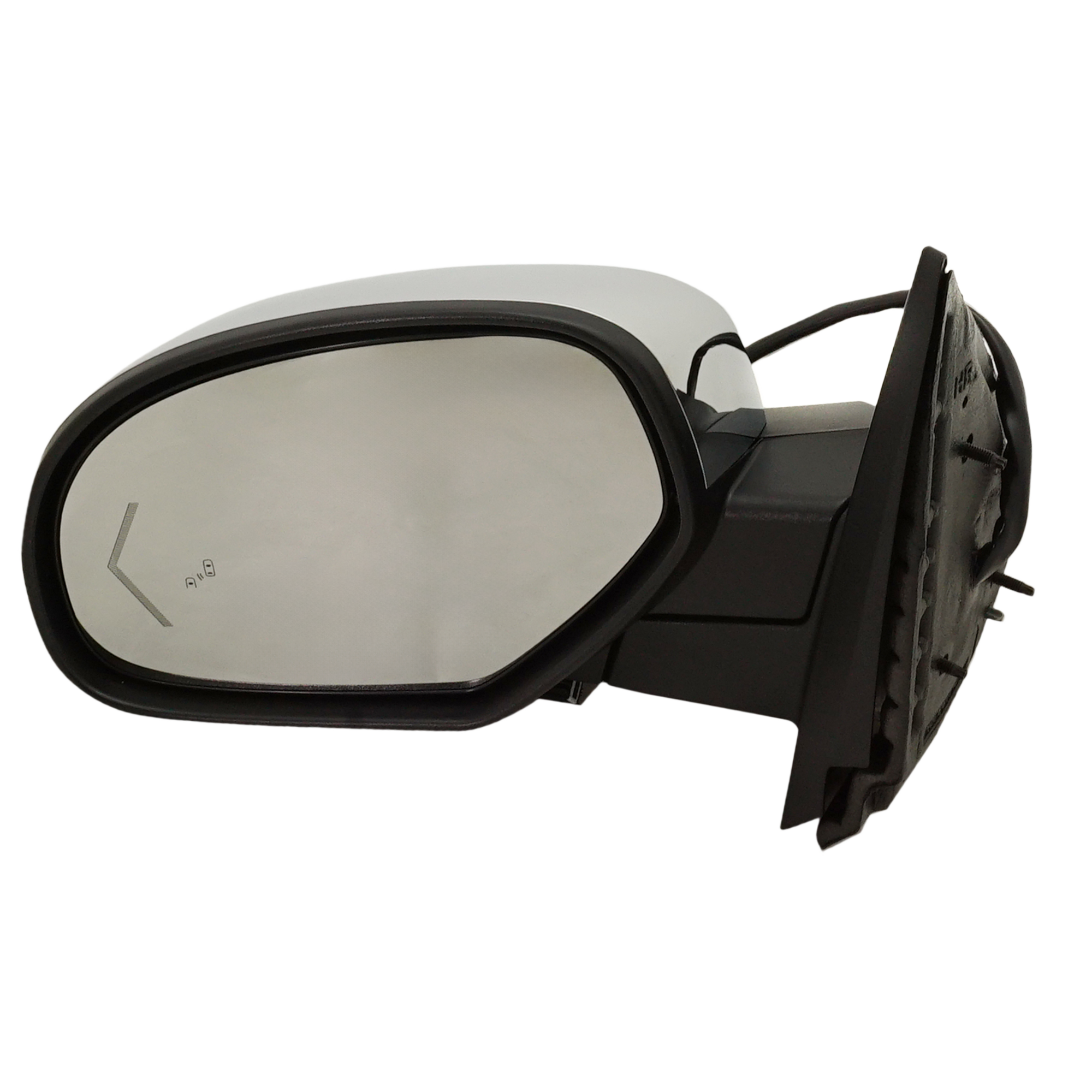 AM SUBURBAN TAHOE 07-14 MIRROR LH Non Towing Power Power Folding Heated Chrome w BSD Memory and Signal Light SKU JGM147CL S Partslink GM1320525 OEM 20756774 PFM