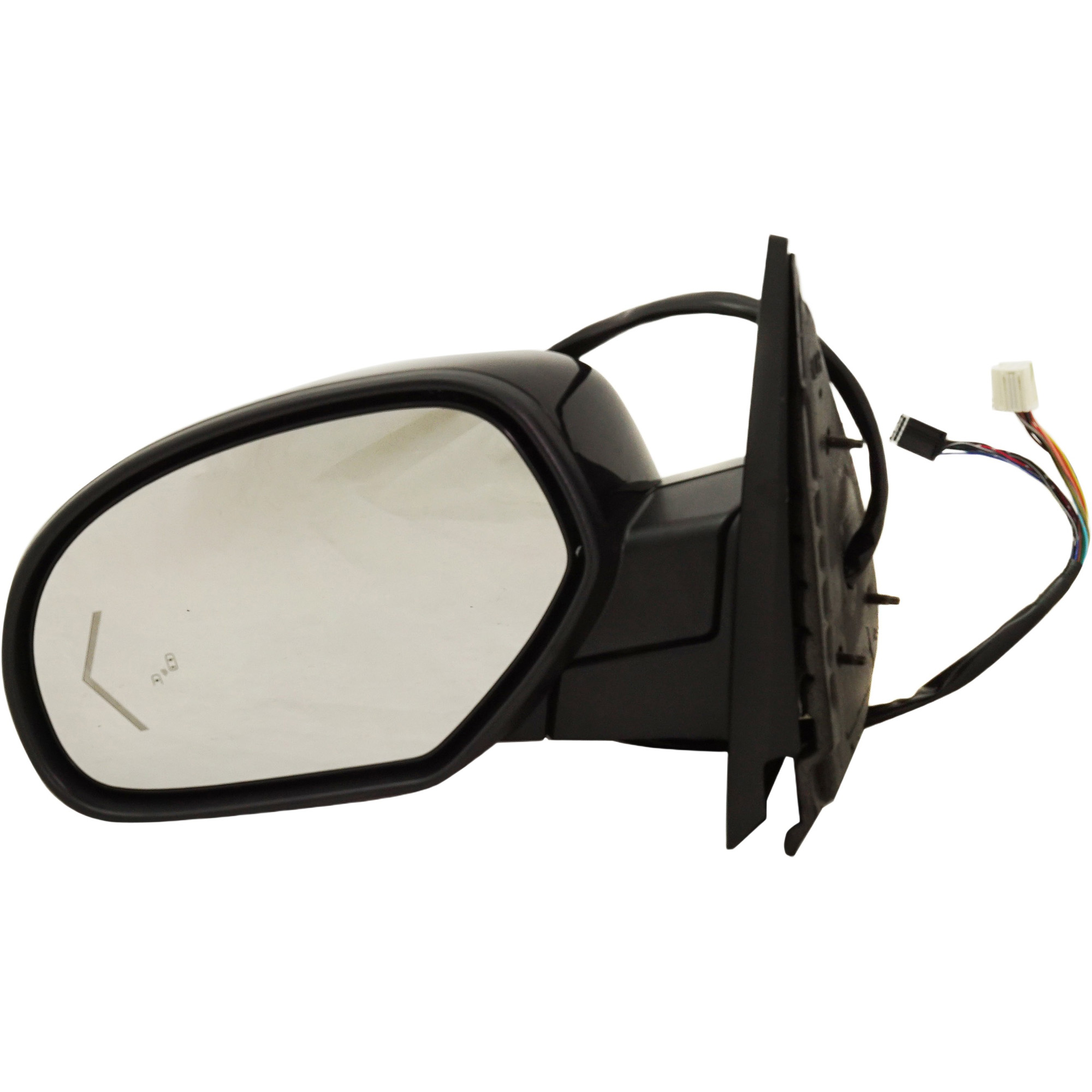 AM SUBURBAN TAHOE 07-14 MIRROR LH Non Towing Power Power Folding Heated Textured w BSD Memory and Signal Light SKU JGM148EL S Partslink GM1320526 OEM 25788564 PFM
