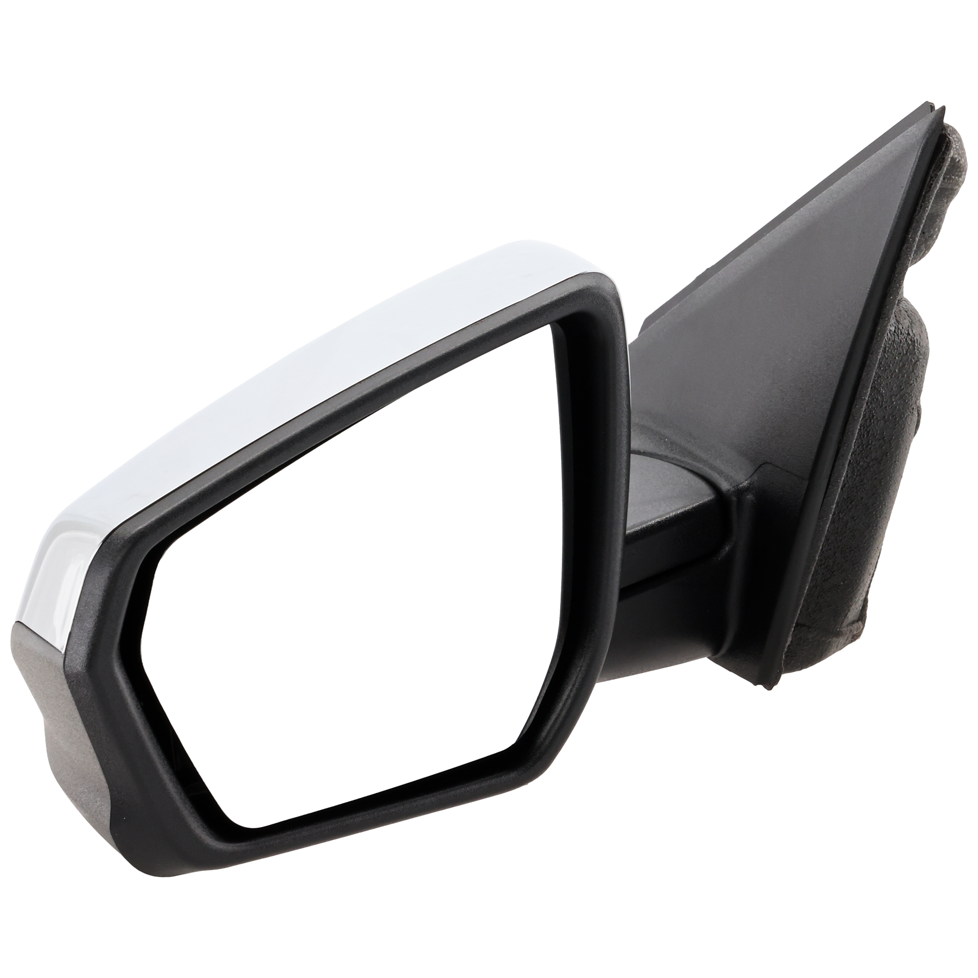AM TERRAIN EQUINOX 18-24 MIRROR LH Power Manual Folding Heated Chrome No BSD and Signal Light Terrain Denali Model SKU JGM171CL Partslink GM1320561 OEM 84225382-23406421