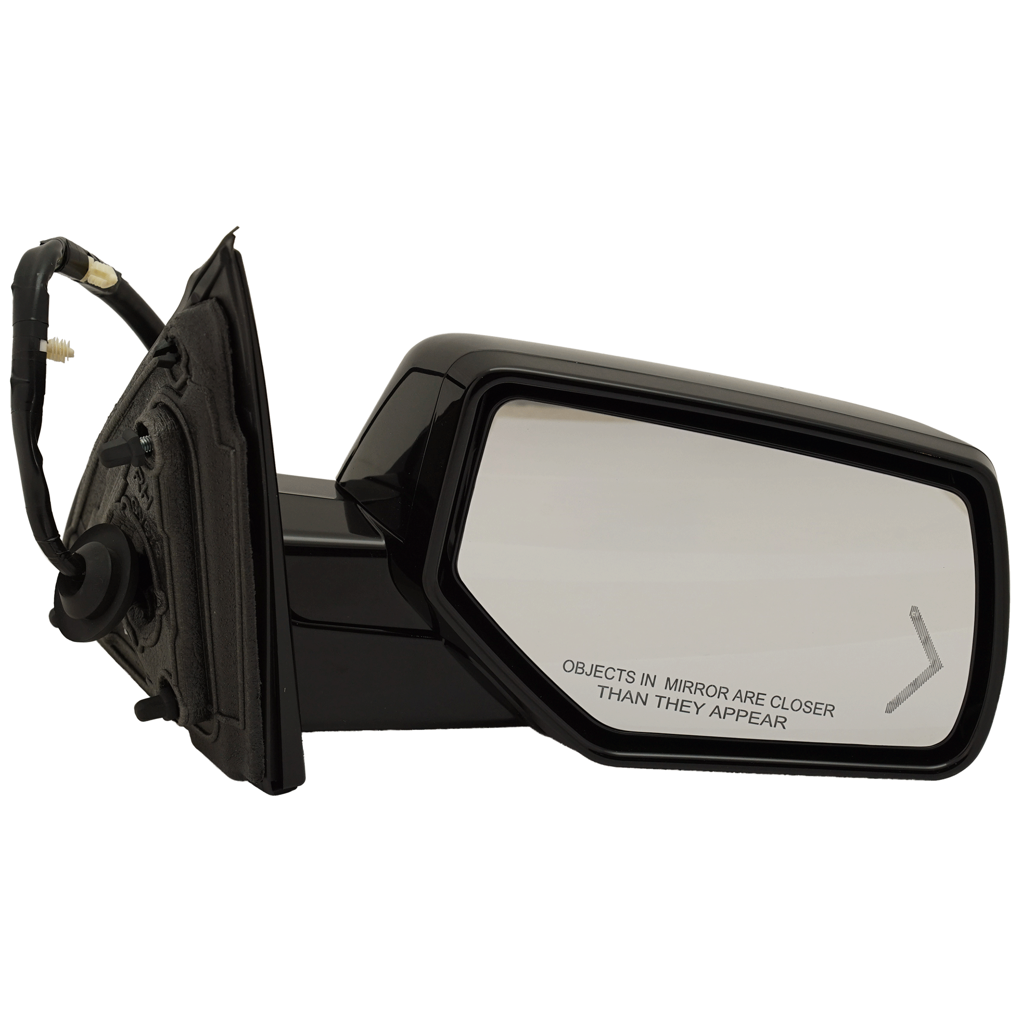 AM SUBURBAN YUKON 15-20 MIRROR RH Non Towing Power Heated Power Folding Paintable No Auto dimming Memory Puddle Light and Signal Light No BSD SKU JGM173ER S OEM 23464430 PFM 22976569