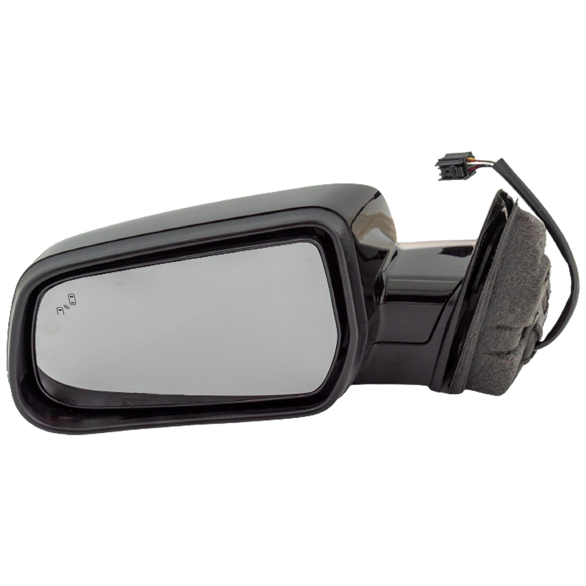 AM EQUINOX 16-17 TERRAIN 15-17 MIRROR LH Power Manual Folding Heated Paintable w BSD in Glass No Auto dimming Memory and Signal Light SKU JGM216EL S Partslink GM1320490 OEM 23219864