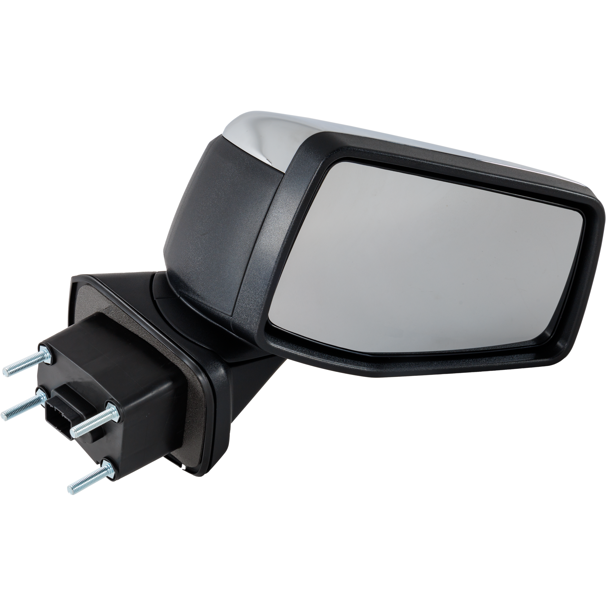 AM SIERRA 1500-19-23 MIRROR RH Non Towing Power Power Folding Heated Chrome w Puddle Light Memory In Housing Signal Light Temp Sensor No BSD Auto Dimming Camera Crew Extended Cab Pick Up SKU JGM232ER S Partslink GM1321629 OEM 84898873-84732162