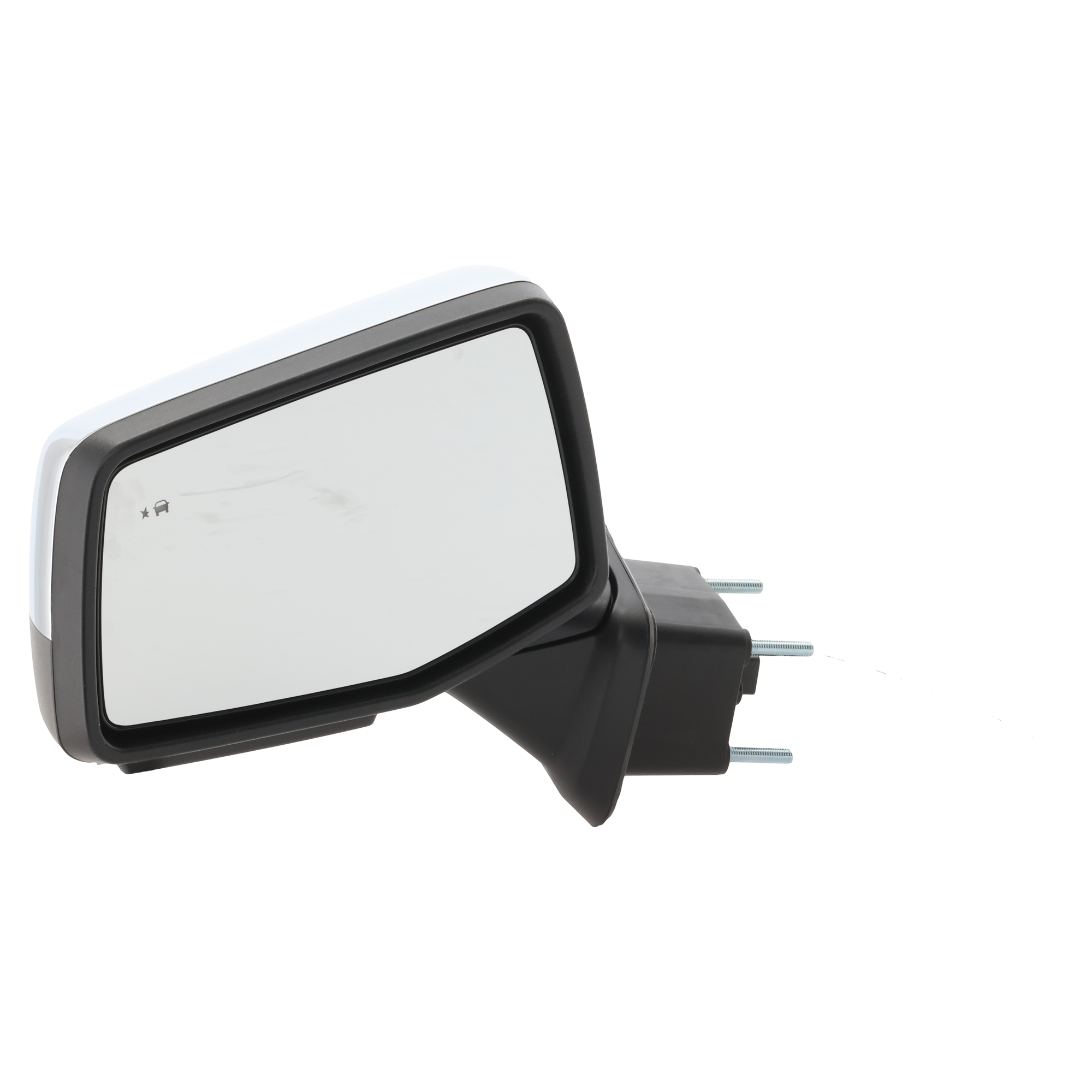 AM SIERRA 1500-19-23 MIRROR LH Non Towing Power Power Folding Heated Chrome w Signal Light Memory Puddle Light and BSD No Blind Spot Glass Auto Dimming and Surround View Cam SKU JGM242EL S Partslink GM1320631 OEM 84656347 PFM 84575686-84732161