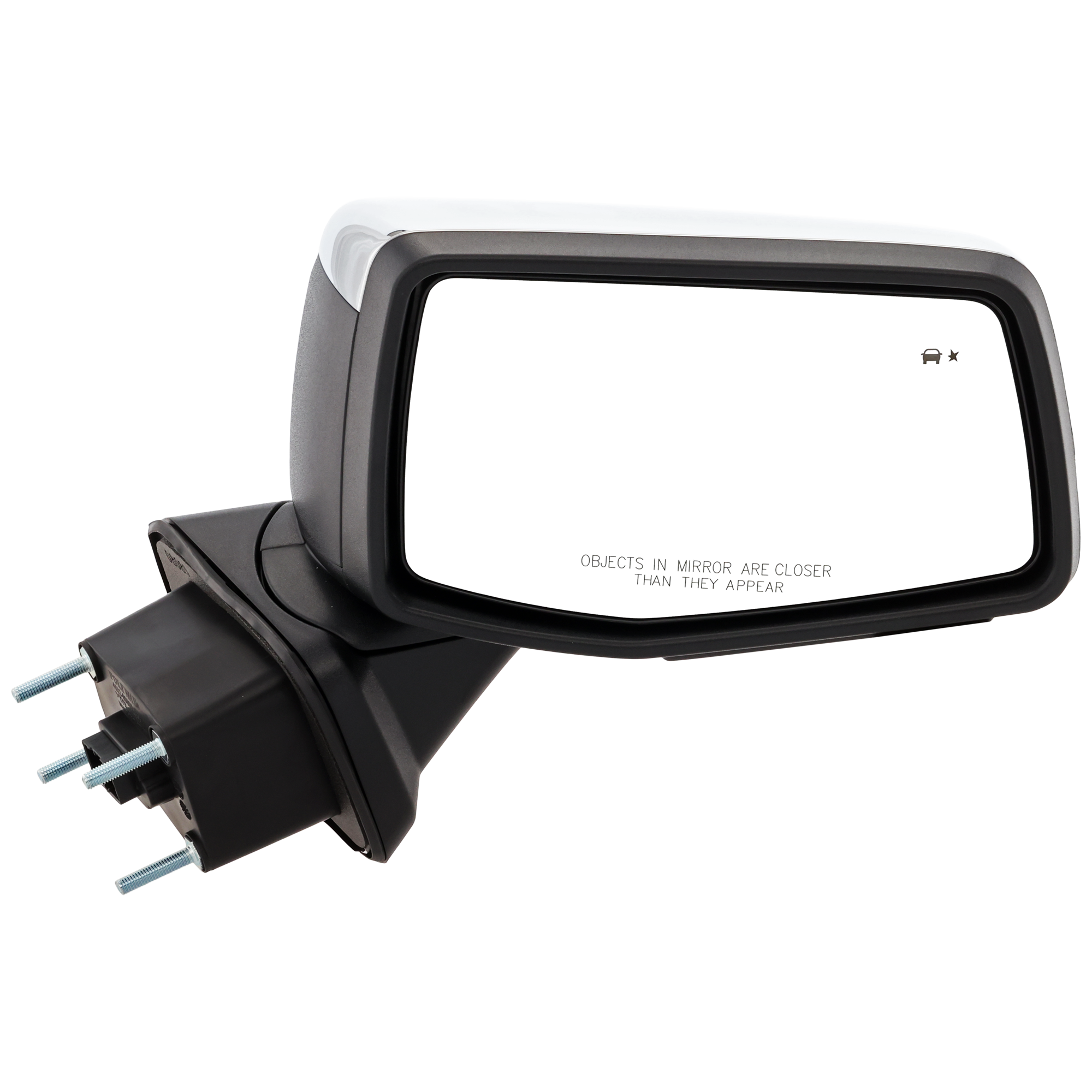 AM SIERRA 1500-19-23 MIRROR RH Non Towing Power Power Folding Heated Chrome w Signal Light Memory Puddle Light Temp Sensor and BSD No Blind Spot Glass Auto Dimming and Surro SKU JGM242ER S Partslink GM1321631 OEM 84898865 PFM 84656348-84575687