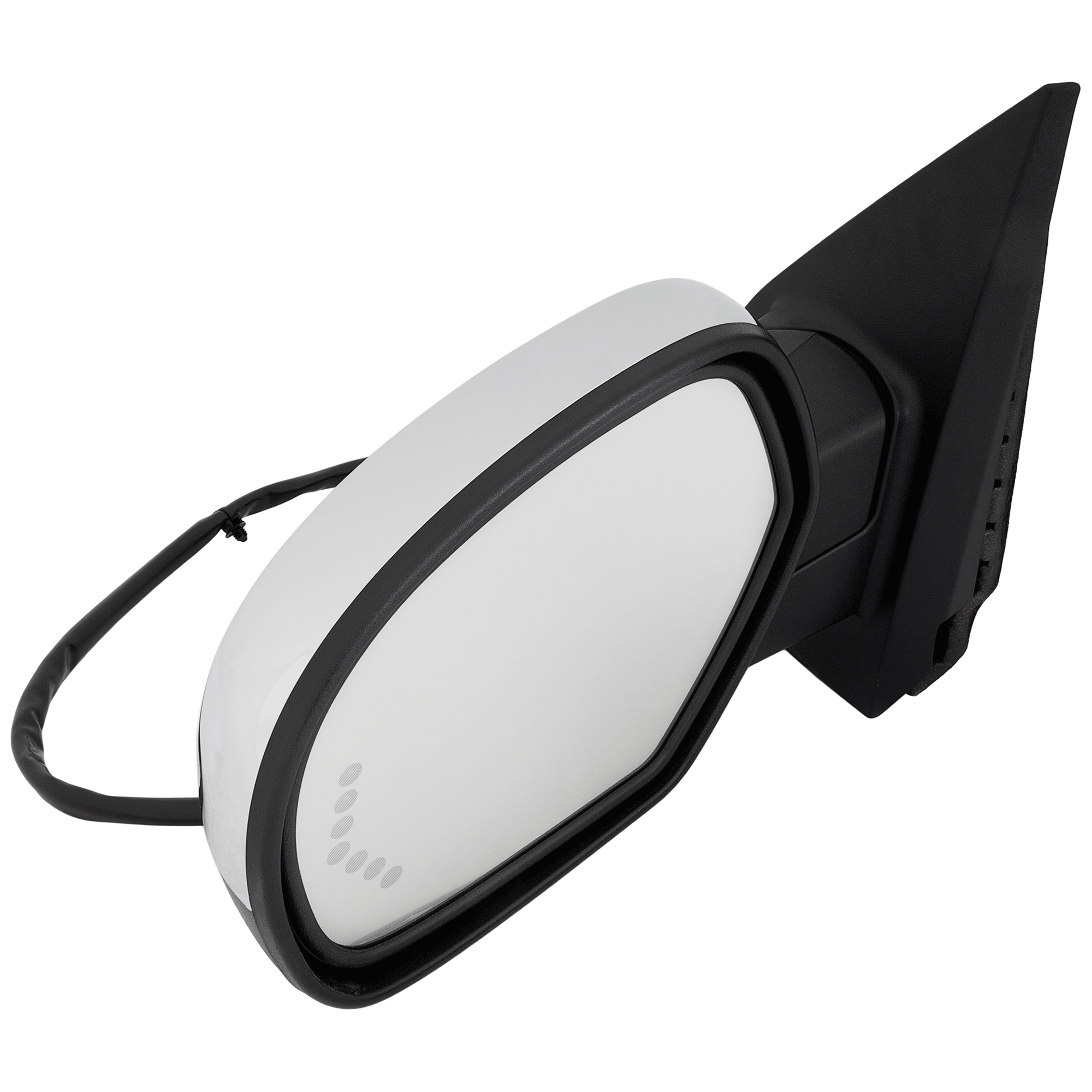 AM SUBURBAN YUKON 07-14 MIRROR LH Non Towing Power Power Folding Heated Chrome w Auto Dimming Memory Puddle Light and Signal Light No Blind Spot Detection w Off Road Package SKU JGM250EL S OEM 25831064 PFM