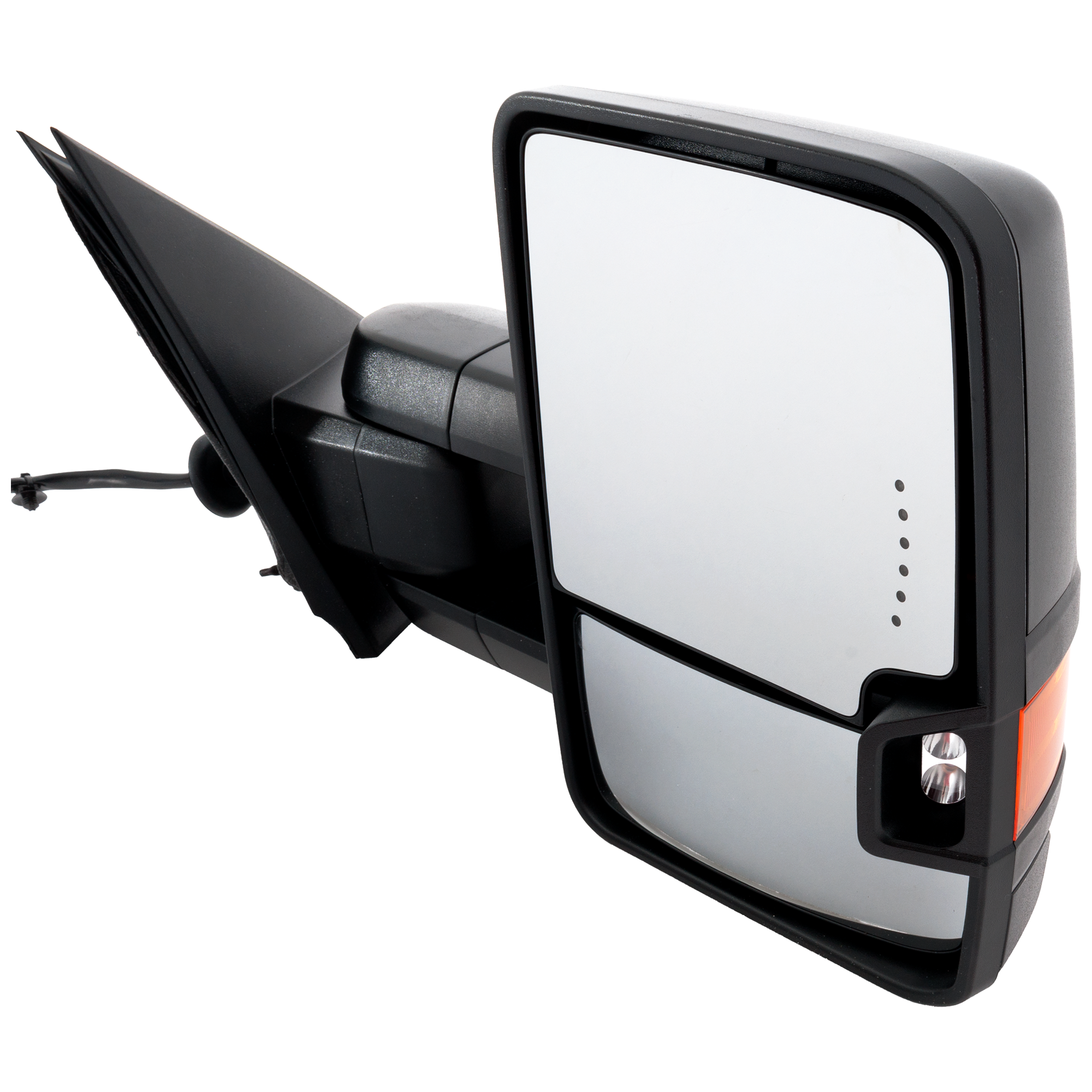 AM SILVERADO 1500-17-18-2500 HD 3500 HD 15-19 TOWING MIRROR RH Power Power Folding Heated Textured w Memory Signal Spotlight Marker Light w o OTA LTZ Model SKU JGM258ER Partslink GM1321565 OEM 84228900-84085354