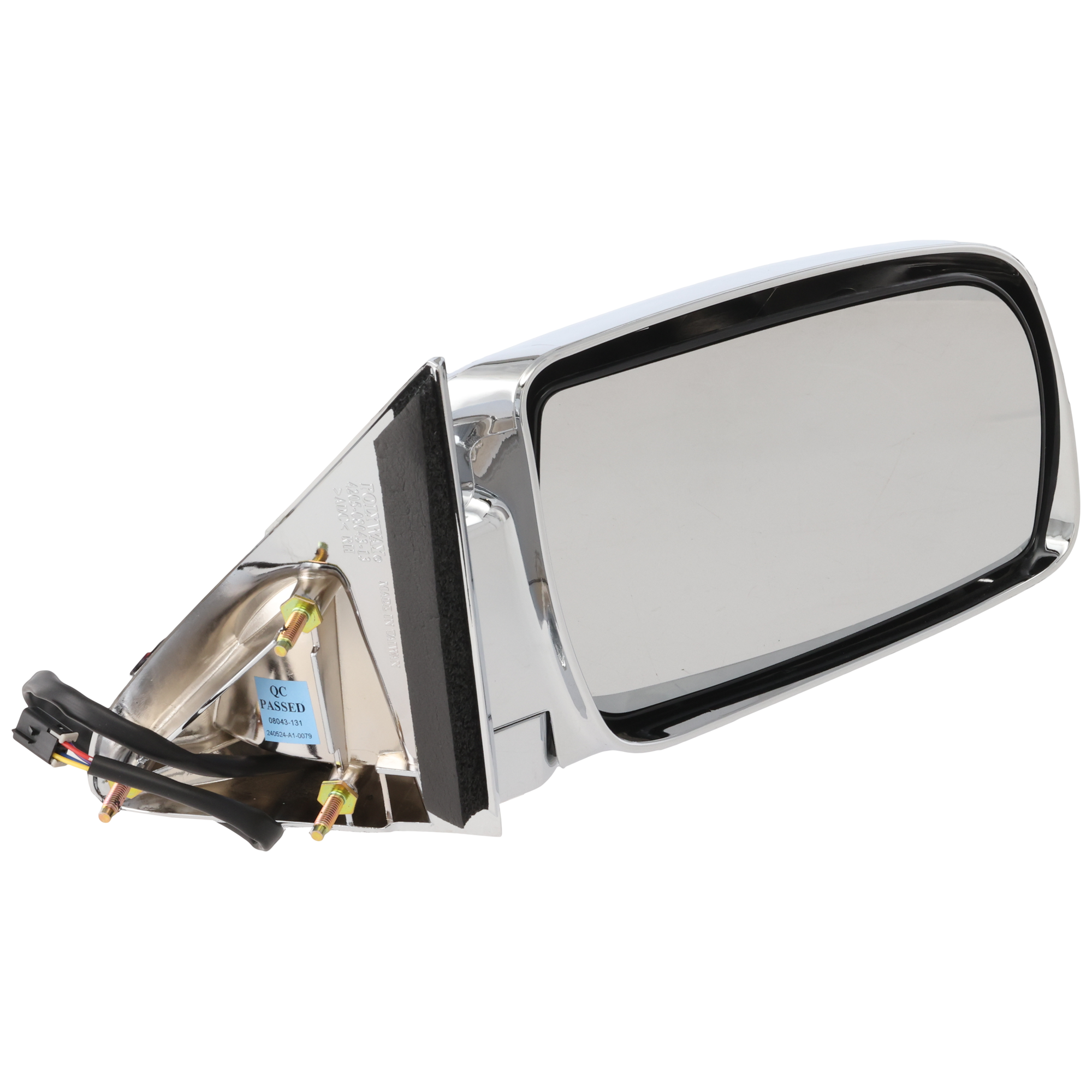 AM C K FULL SIZE P U 88-02 MIRROR RH Non Towing Power Manual Folding Heated Chrome No Auto dimming BSD Memory and Signal Light Standard Type SKU JGM25ER OEM 15764757 PFM 15036359 PFM