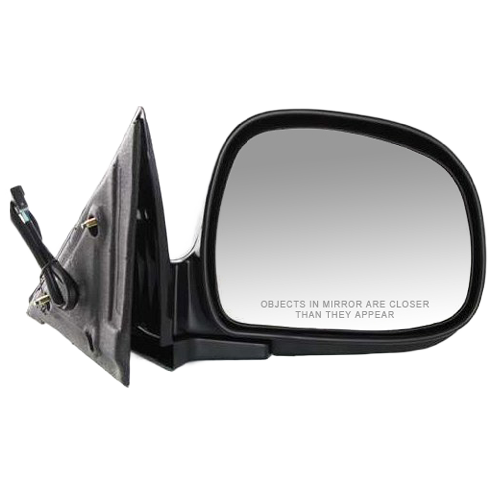AM S10 PICKUP 94-97 BLAZER 95-97 MIRROR RH Power Manual Folding Non Heated Paintable SKU JGM30ER Partslink GM1321127 OEM 17801666