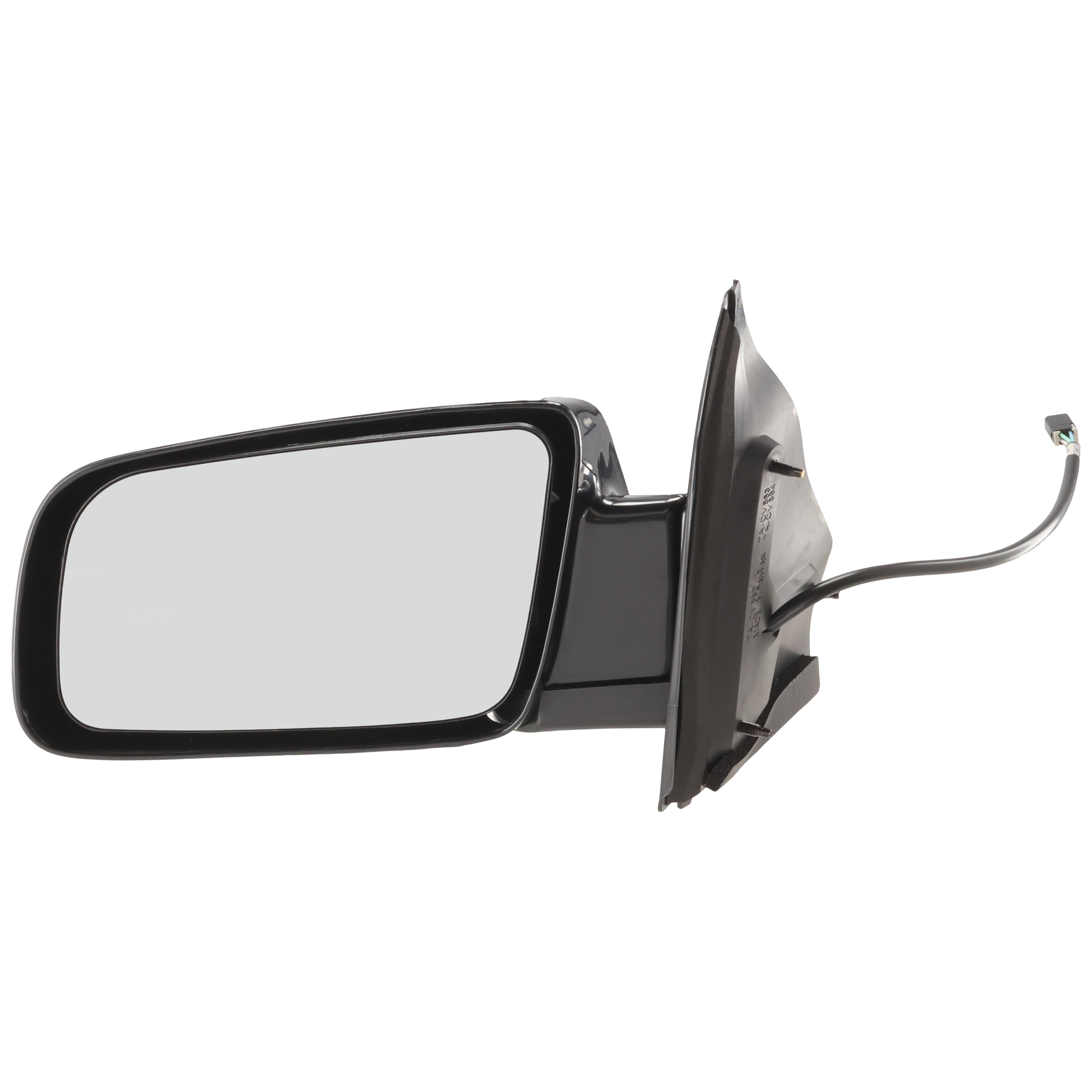 AM ASTRO 88-98 MIRROR LH Power Power Folding Non Heated Paintable Below Eyeline SKU JGM44EL Partslink GM1320159 OEM 15001801