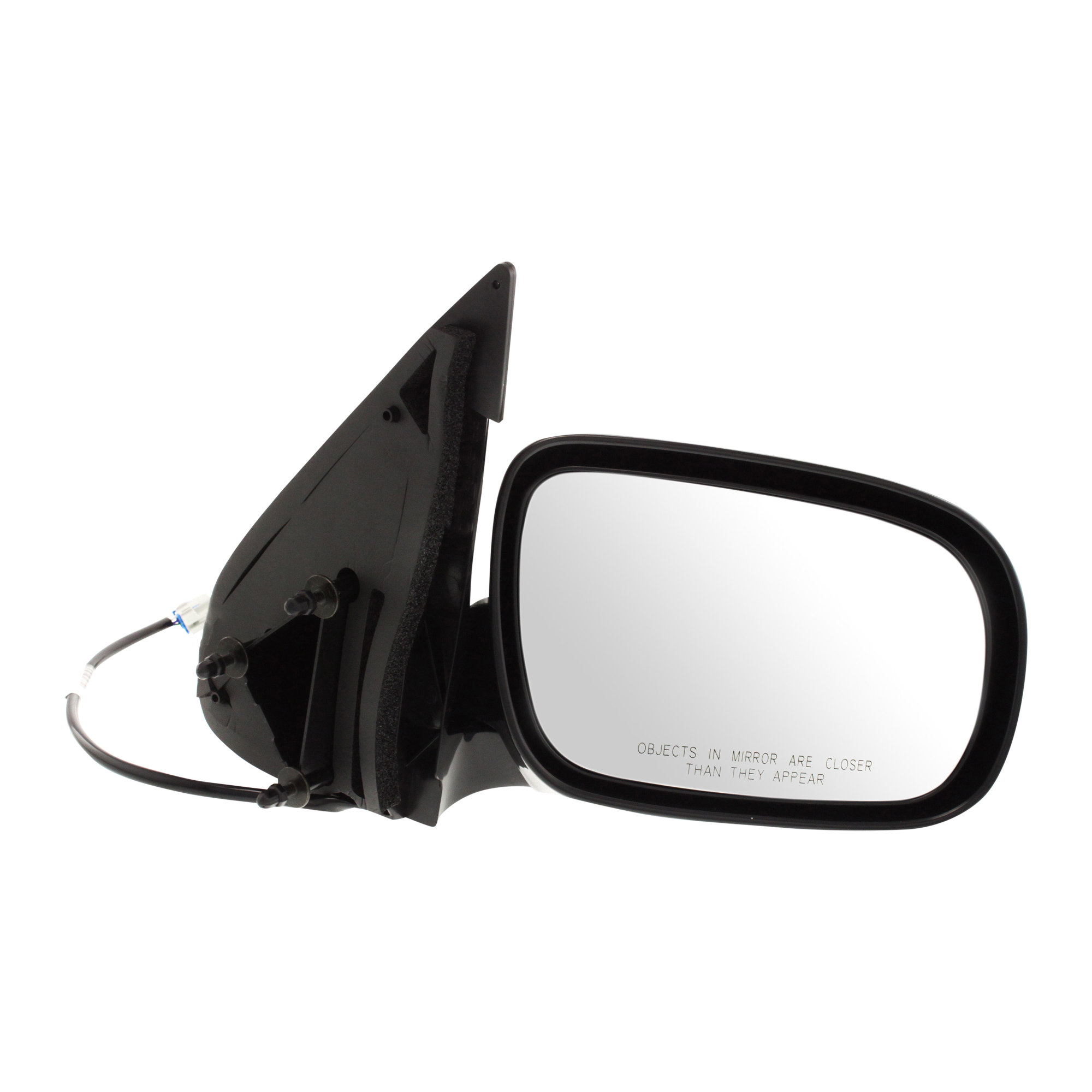 AM VENTURE 97-05 UPLANDER 05-09 MIRROR RH Power Manual Folding Non Heated Paintable SKU JGM51ER Partslink GM1321222 OEM 1030803