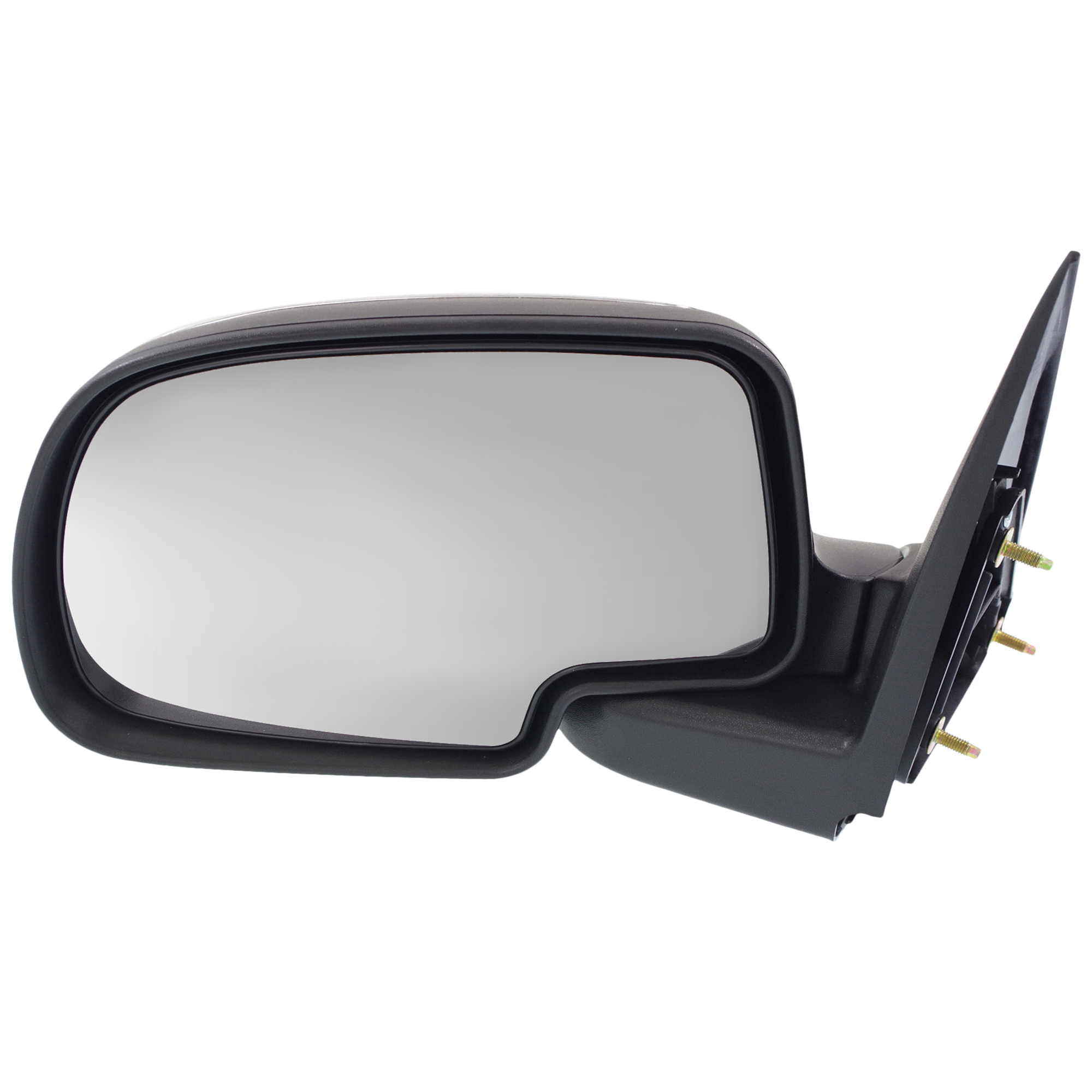 AM SILVERADO SIERRA 99-06 MIRROR LH Non Towing Manual Adjust Manual Folding Non Heated Chrome Includes 2007 Classic SKU JGM59CL Partslink GM1320208 OEM 15037957