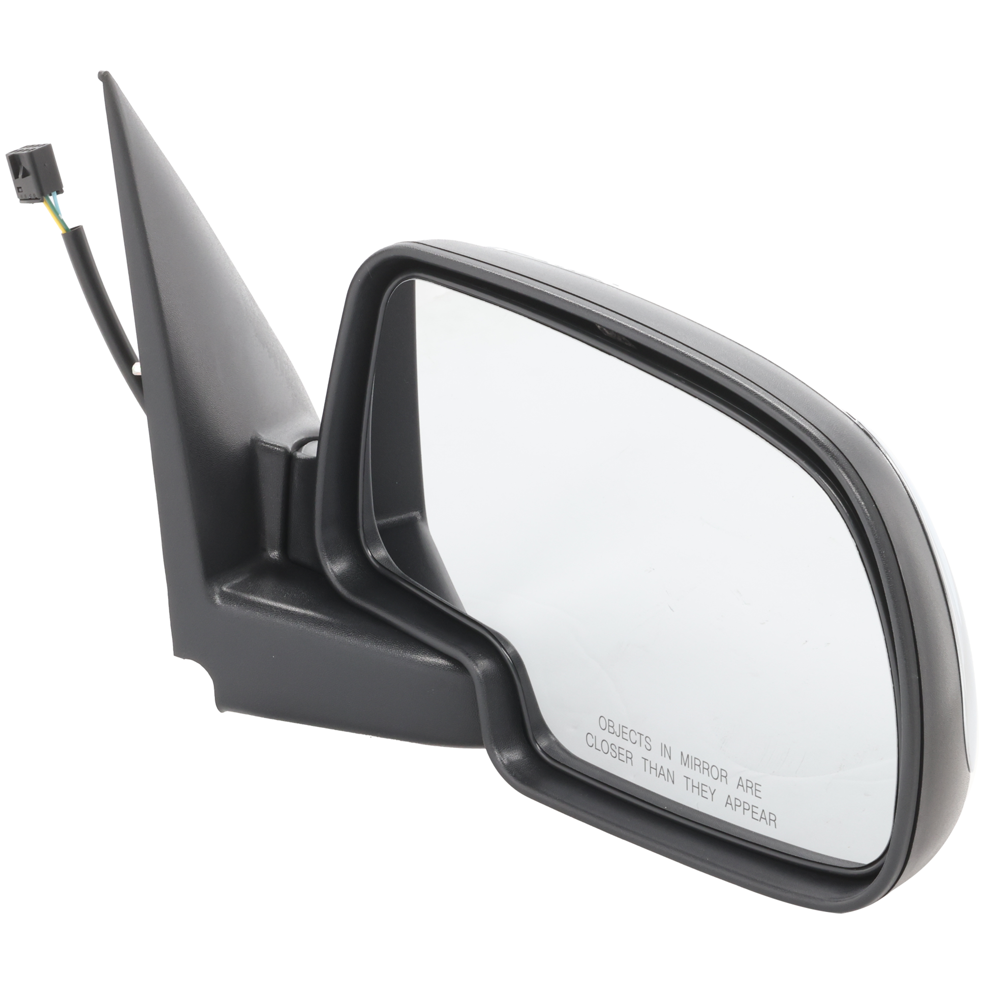 AM SILVERADO SIERRA 99-02 MIRROR RH Non Towing Power Manual Folding Non Heated Chrome SKU JGM59ER Partslink GM1321174 OEM 15172248