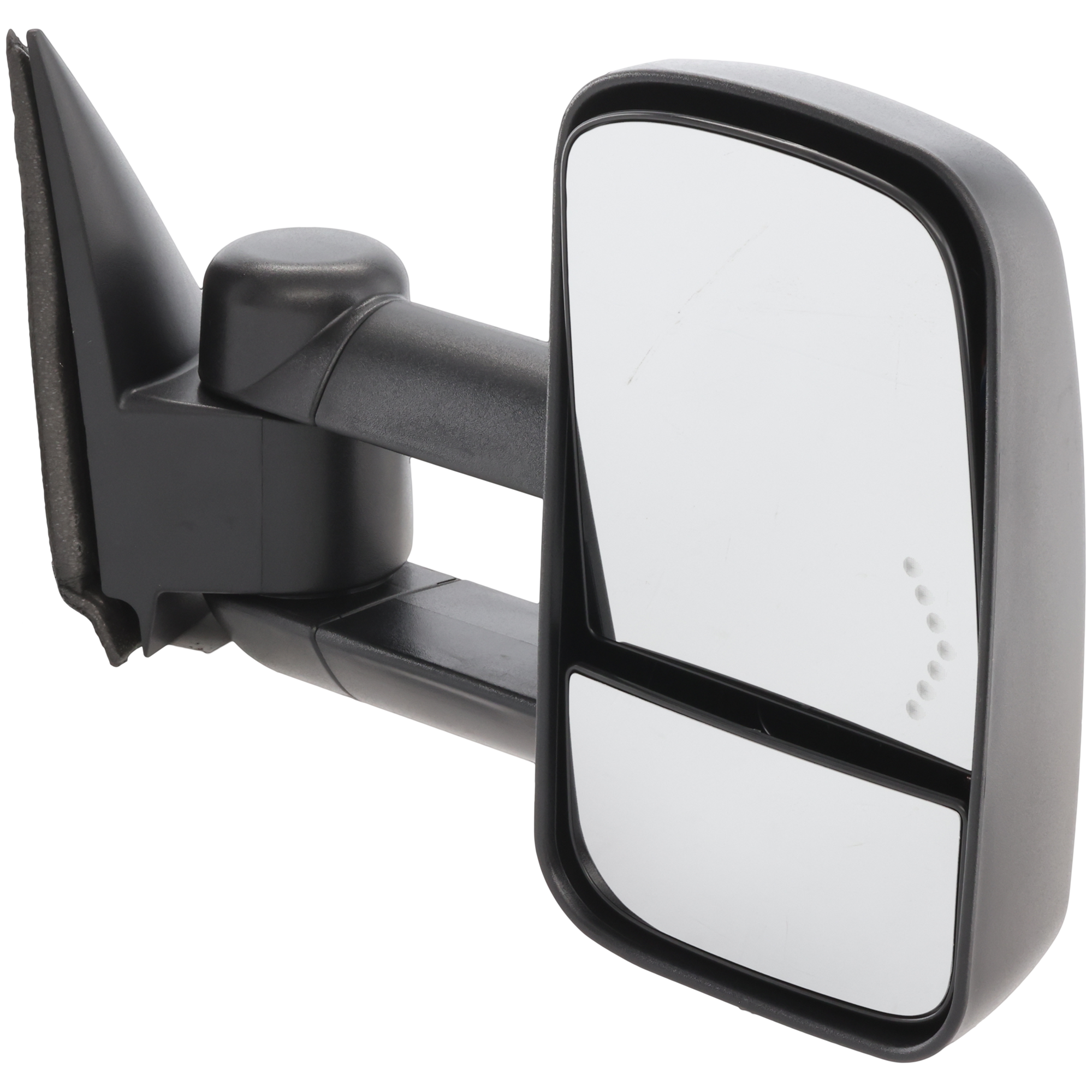 AM SILVERADO SIERRA 03-06 TOWING MIRROR RH Power Manual Folding Heated Textured w Signal Light Includes 2007 Classic SKU JGM73ER S Partslink GM1321355 OEM 15904035