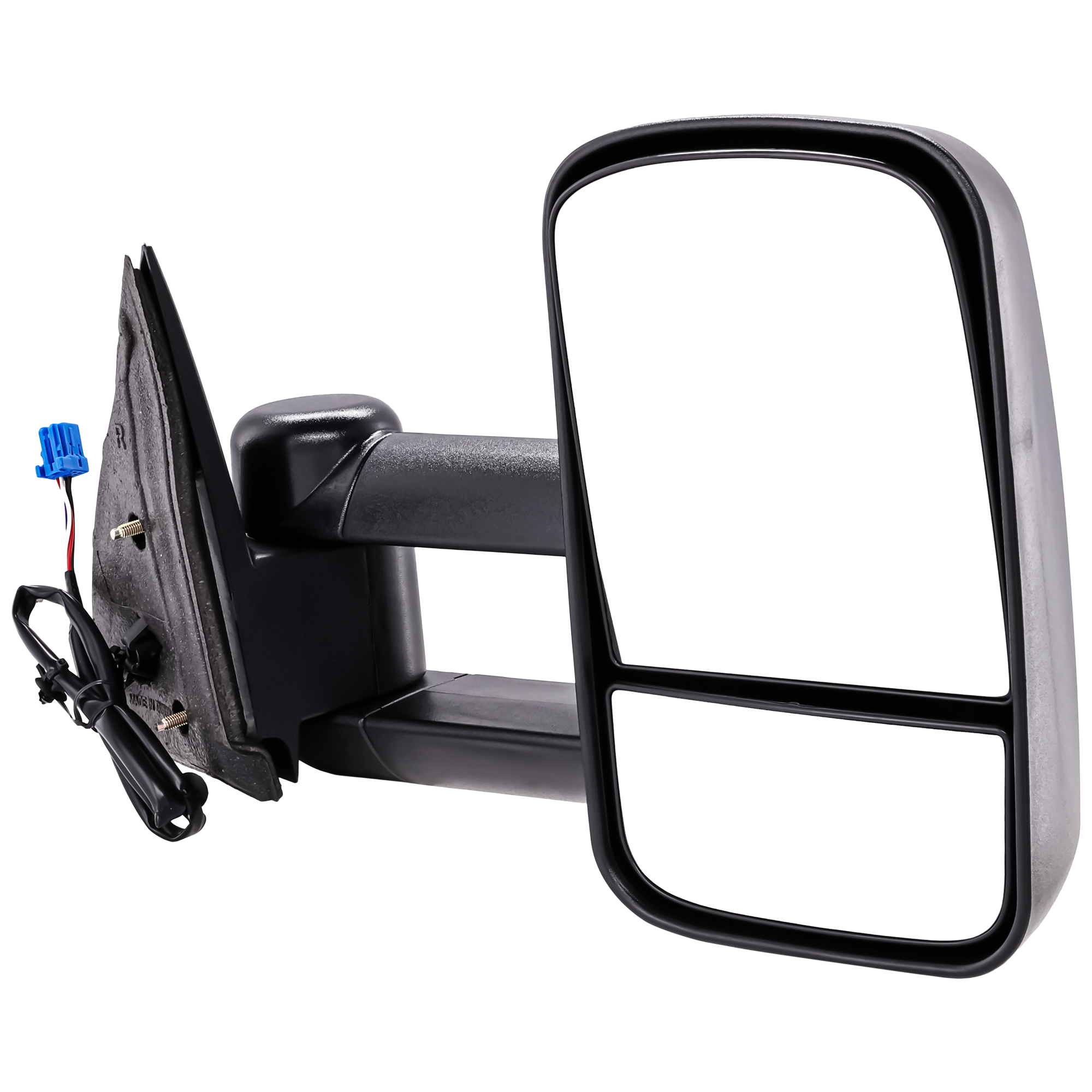 AM SILVERADO SIERRA 03-06 TOWING MIRROR RH Power Manual Folding Heated Textured No Signal Light Includes 2007 Classic SKU JGM73ER Partslink GM1321410 OEM 15904035 PFM