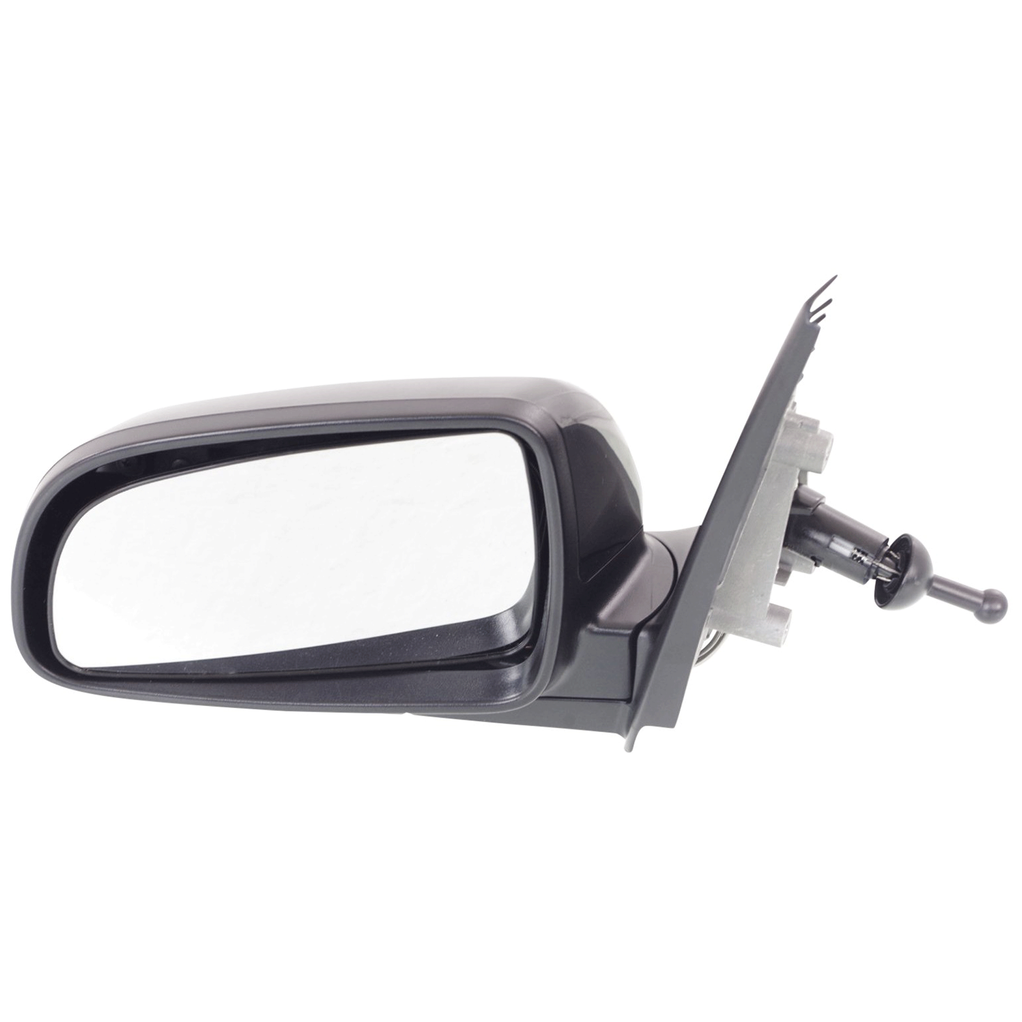 AM AVEO 07-11 MIRROR LH Manual Adjust Manual Folding Non Heated Paintable No Auto dimming BSD Memory and Signal Light Sedan SKU JGM78L Partslink GM1320329 OEM 96600801