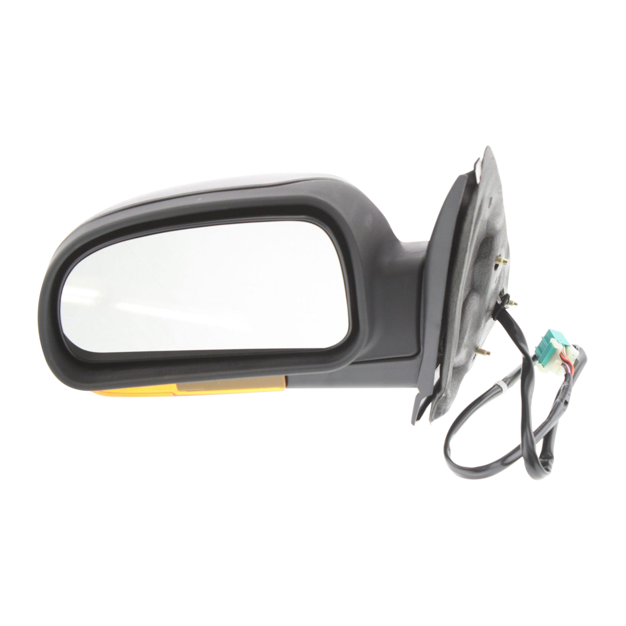 AM TRAILBLAZER 02-09 MIRROR LH Power Power Folding Heated Textured w Signal Light SKU JGM94EL S Partslink GM1320316 OEM 15789790